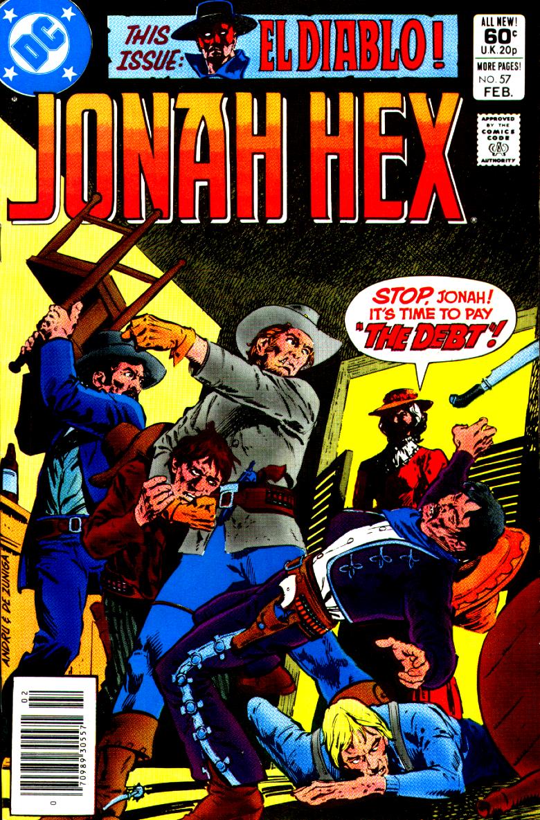 Read online Jonah Hex (1977) comic -  Issue #57 - 1