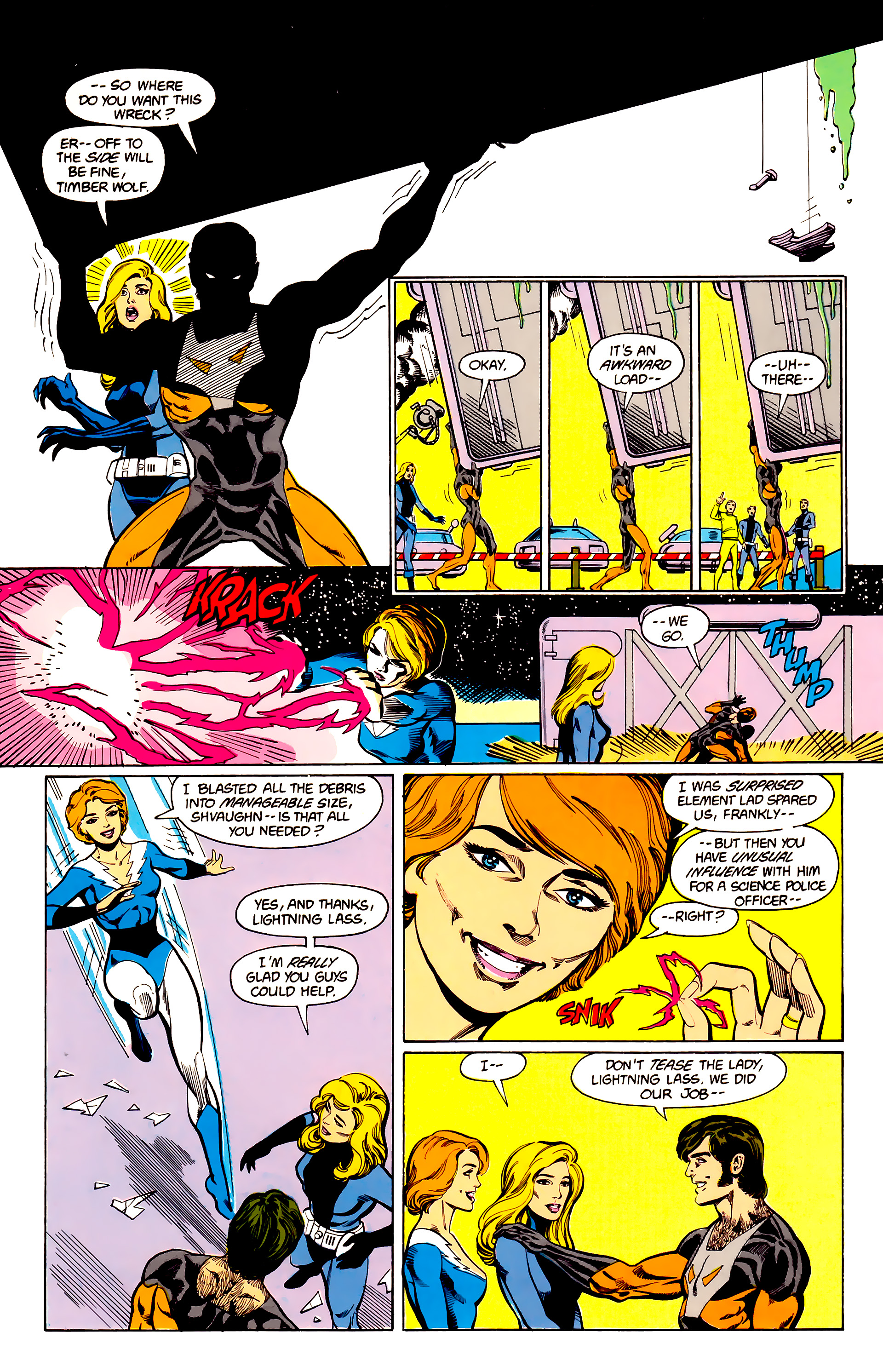 Read online Legion of Super-Heroes (1984) comic -  Issue #24 - 26