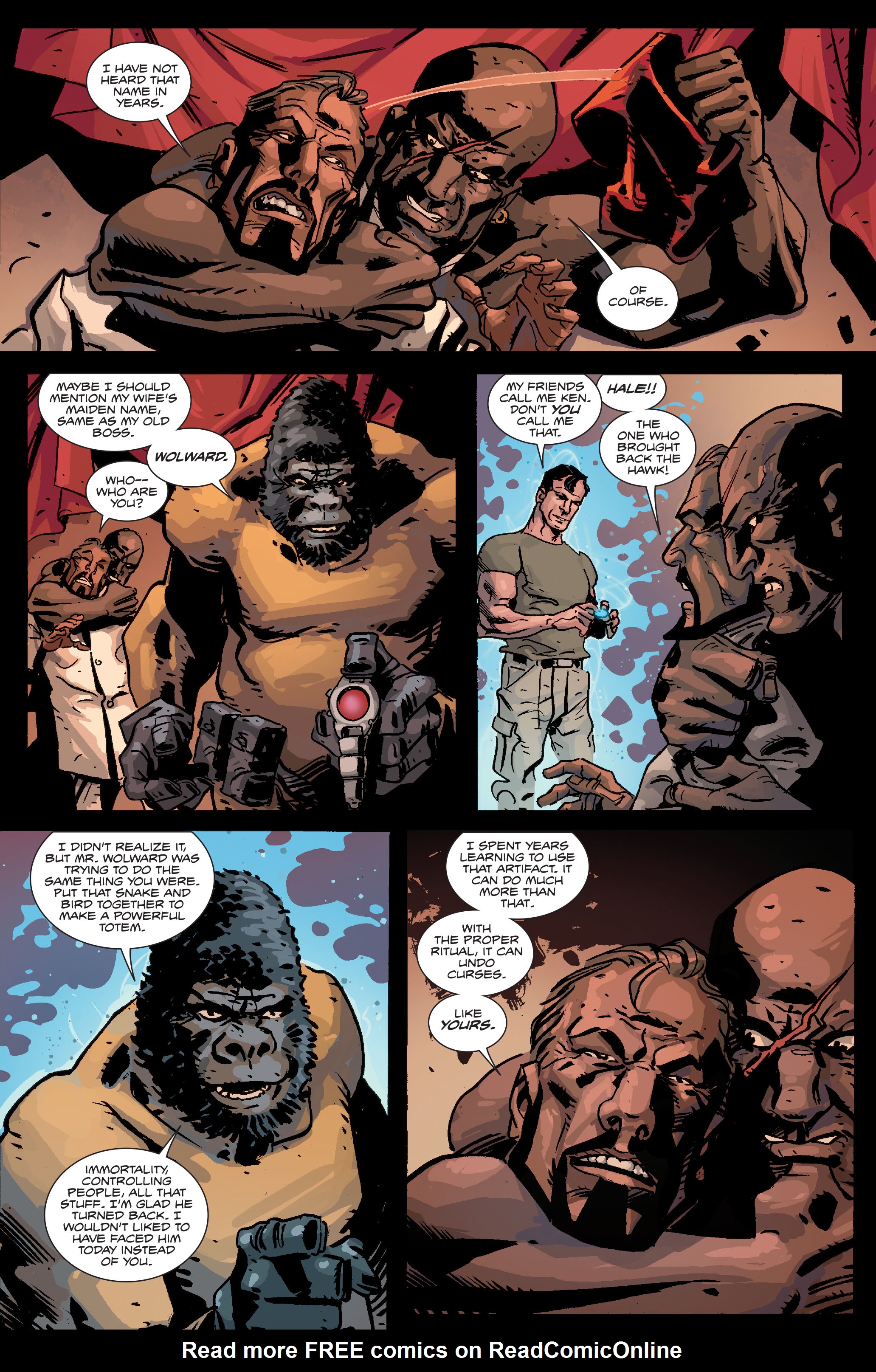 Read online Gorilla Man comic -  Issue #3 - 22
