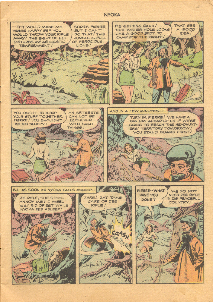 Read online Nyoka the Jungle Girl (1945) comic -  Issue #19 - 5