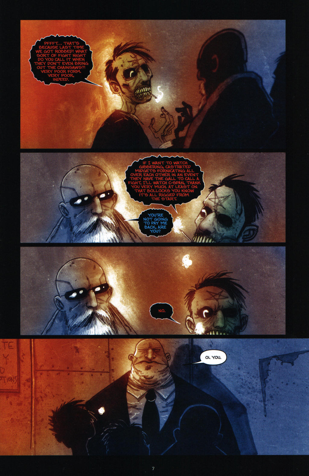 Read online Wormwood: Gentleman Corpse comic -  Issue #5 - 8