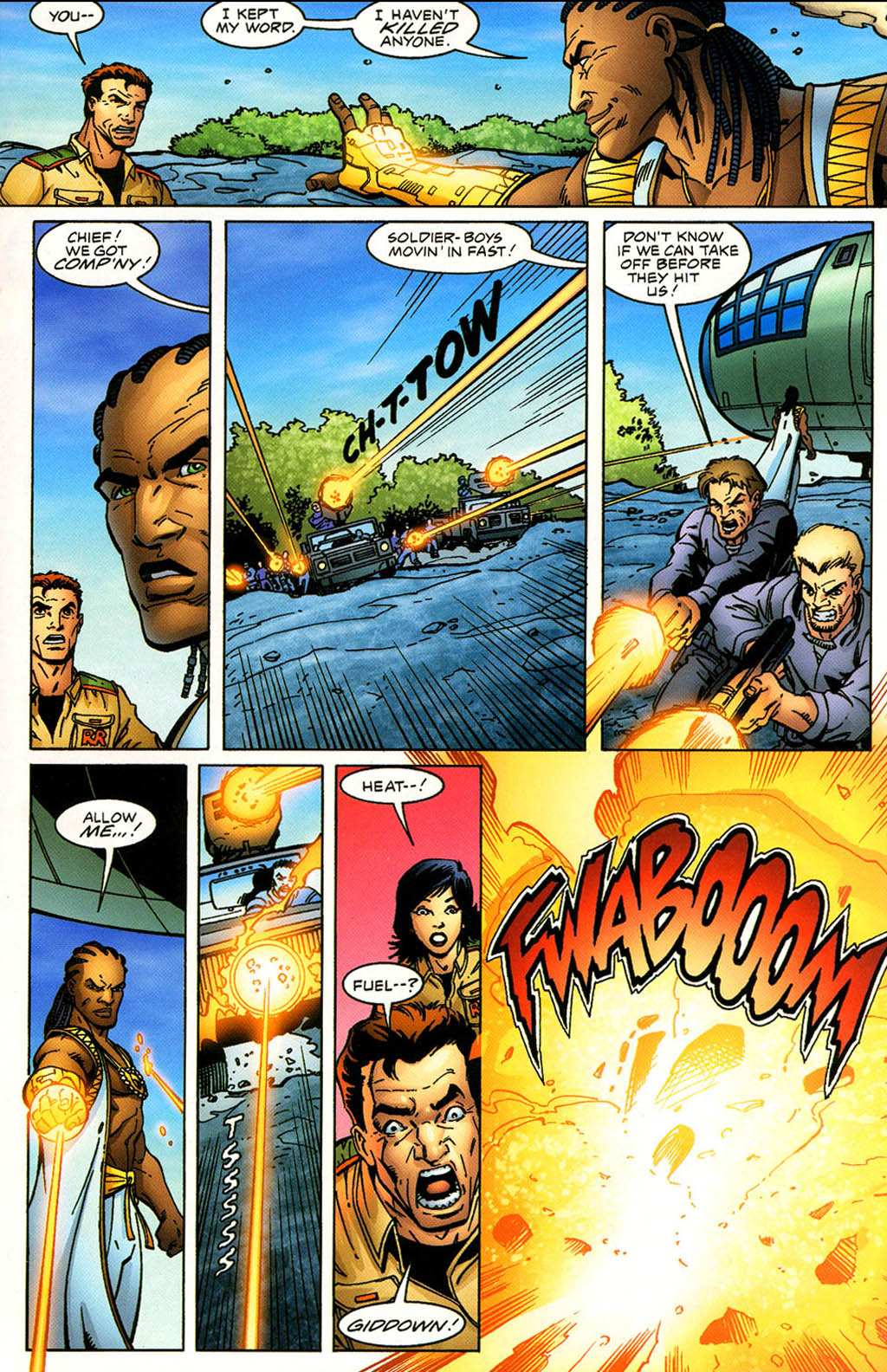 Read online Metallix comic -  Issue #4 - 19