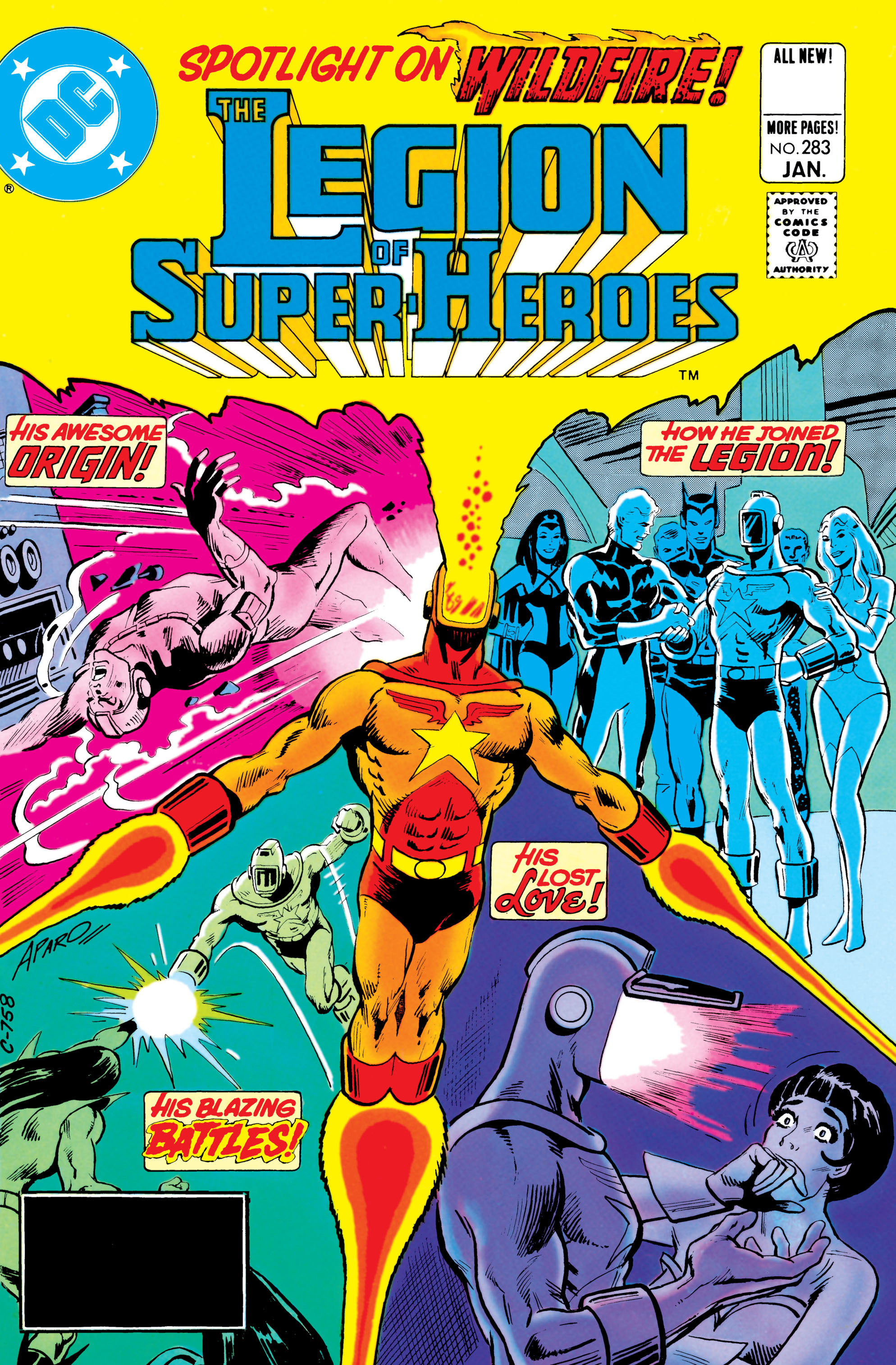 Read online Legion of Super-Heroes (1980) comic -  Issue #283 - 1