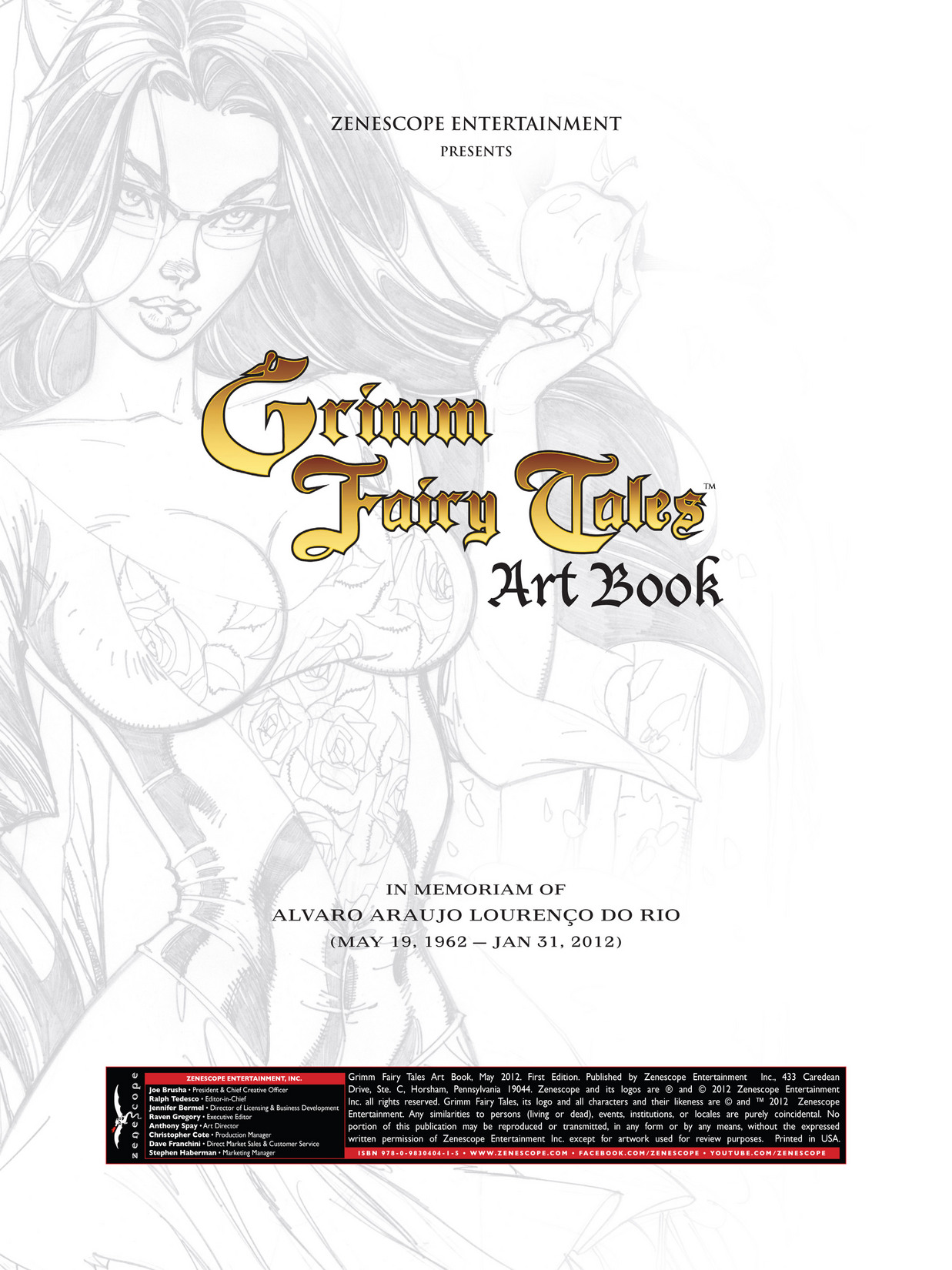 Read online Grimm Fairy Tales: Art Book comic -  Issue # TPB - 2