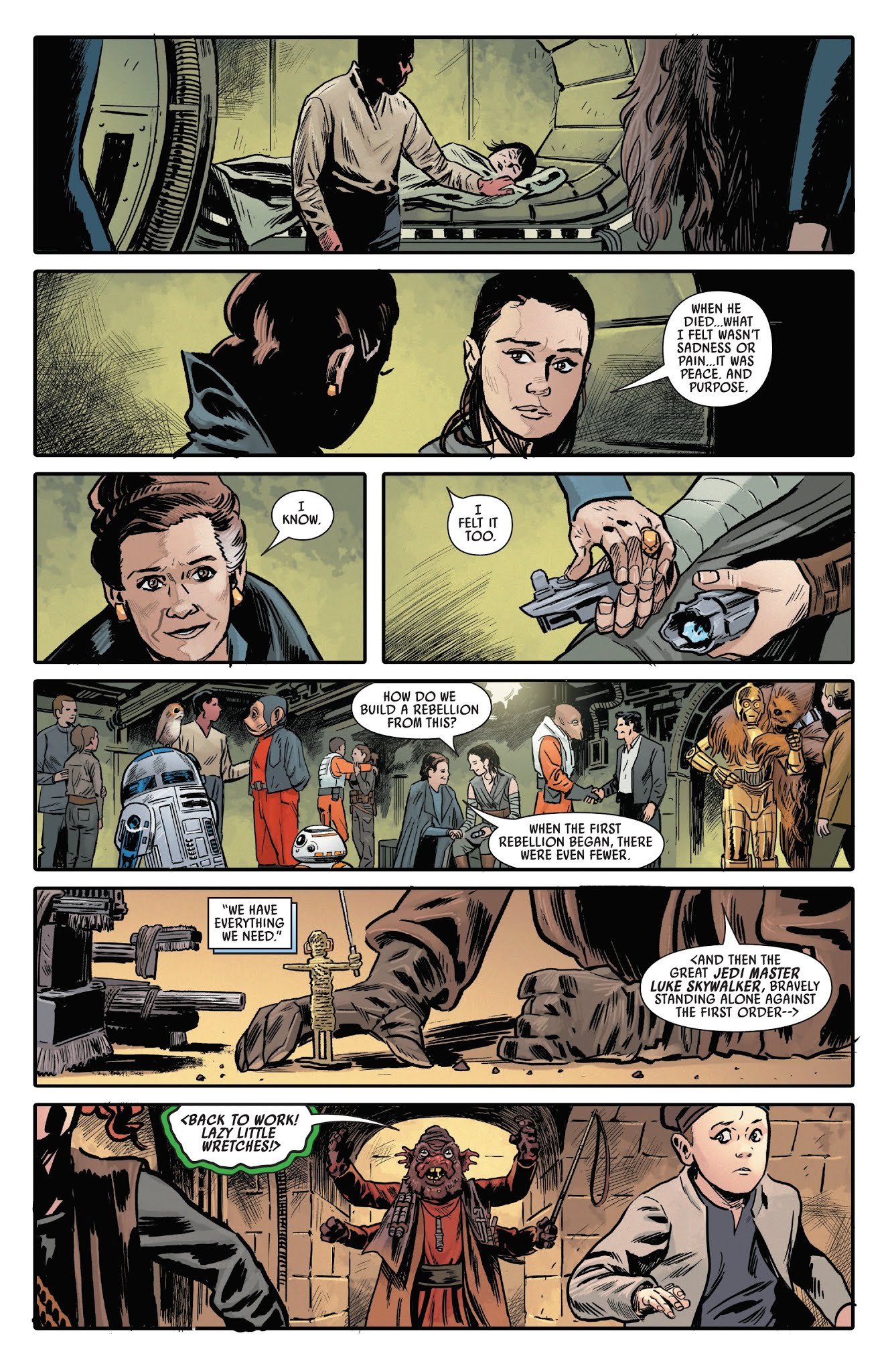 Read online Star Wars: The Last Jedi Adaptation comic -  Issue #6 - 25
