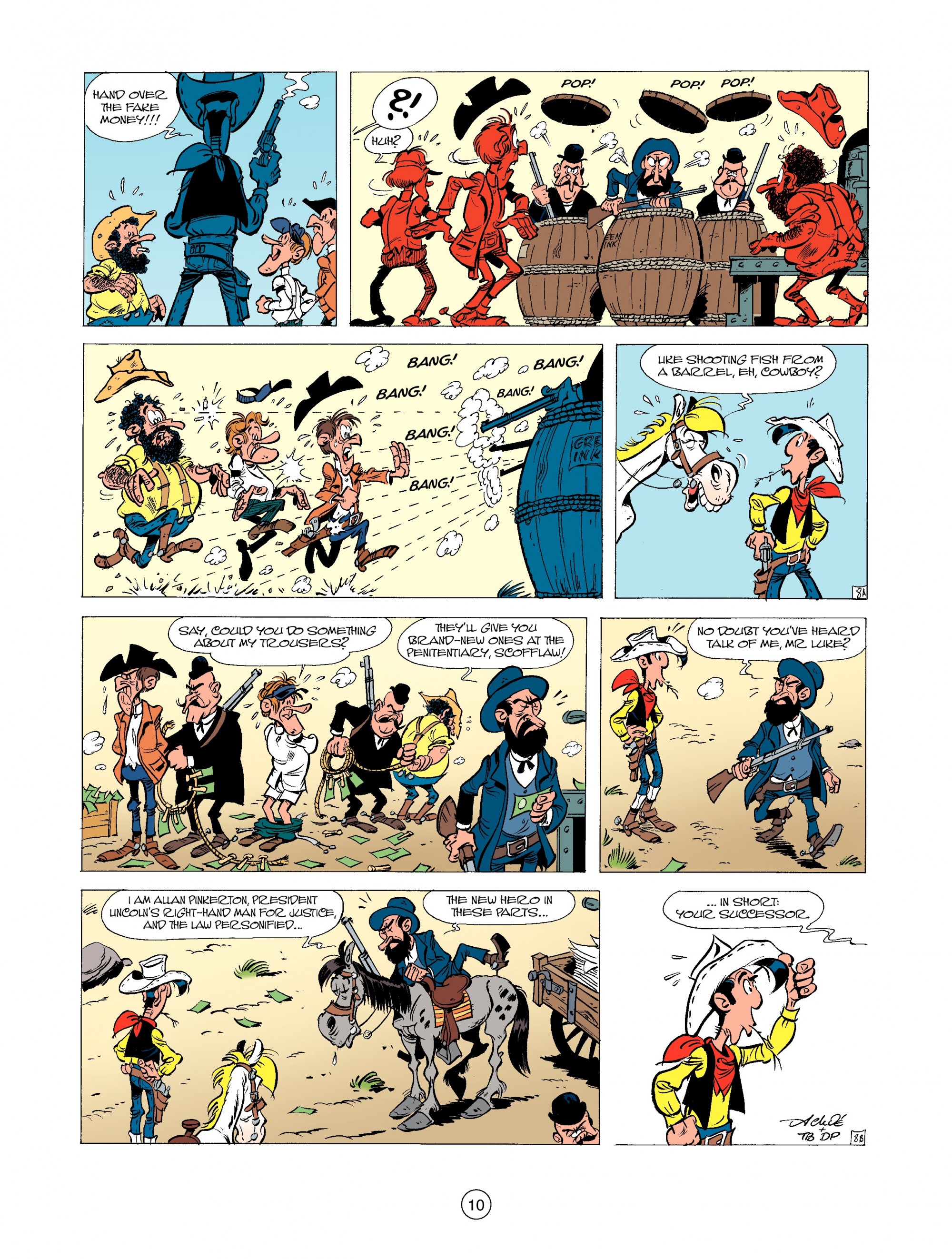 Read online A Lucky Luke Adventure comic -  Issue #31 - 10