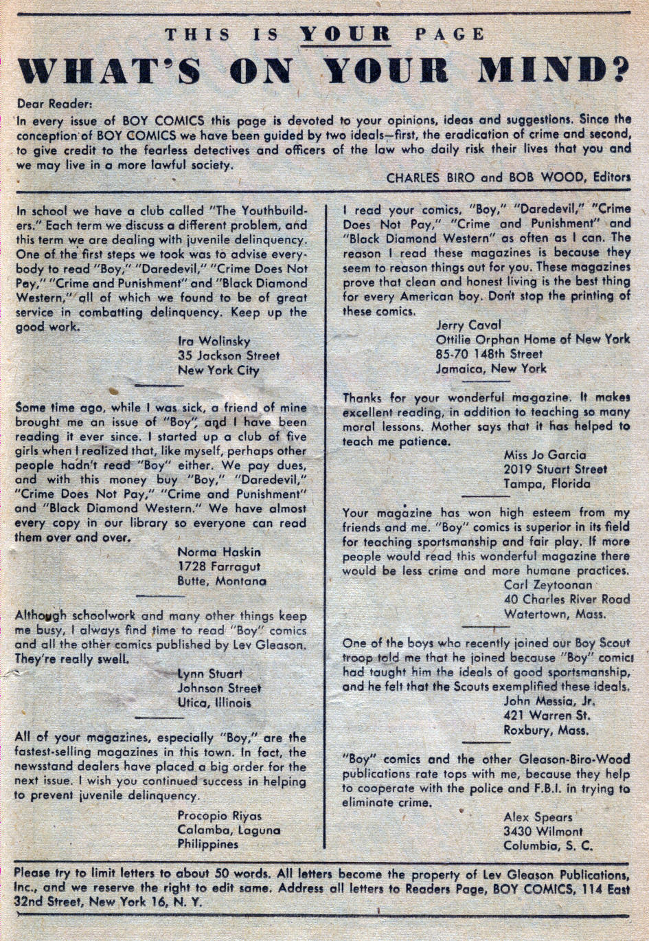 Read online Boy Comics comic -  Issue #47 - 29