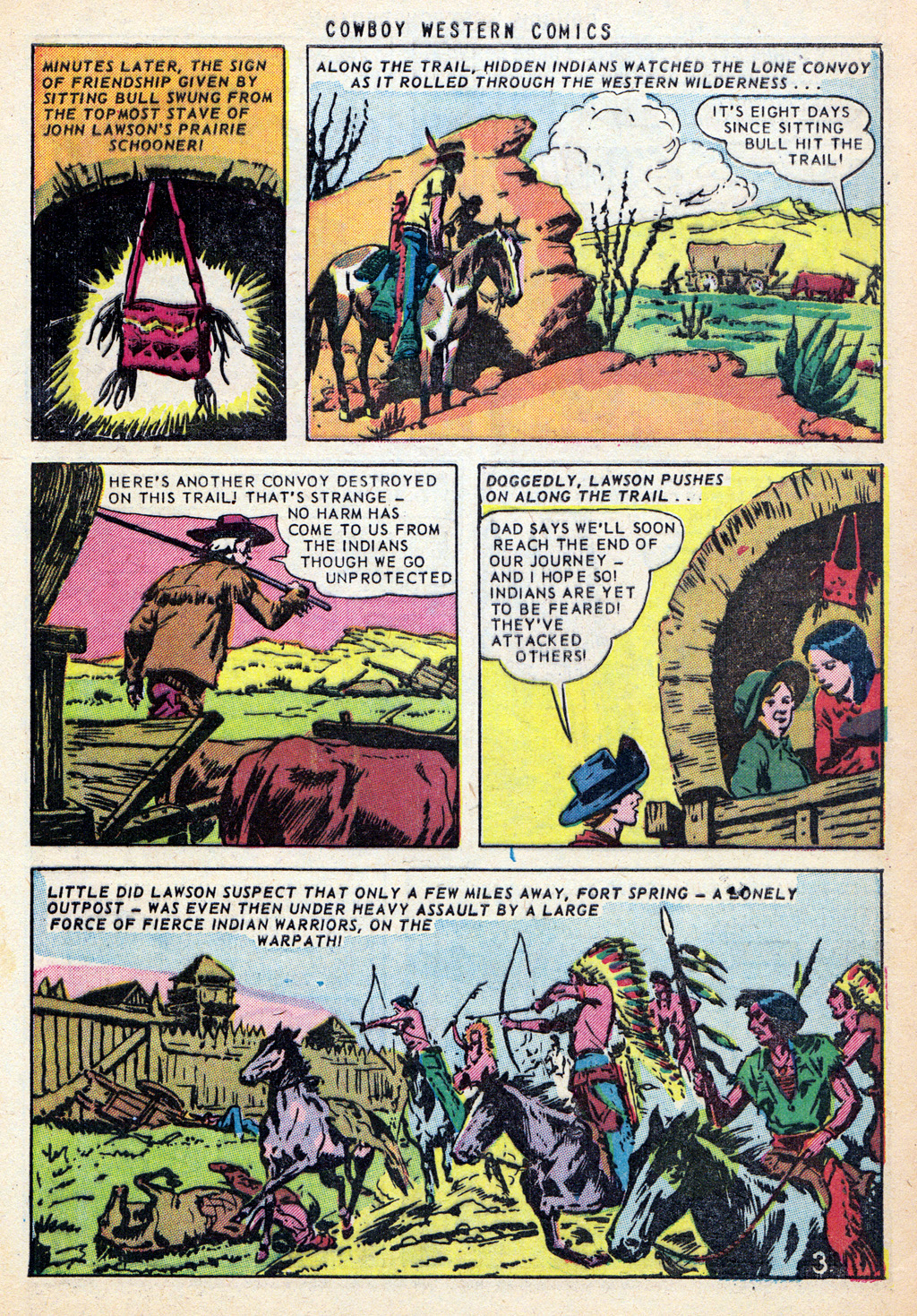 Read online Cowboy Western Comics (1948) comic -  Issue #39 - 5