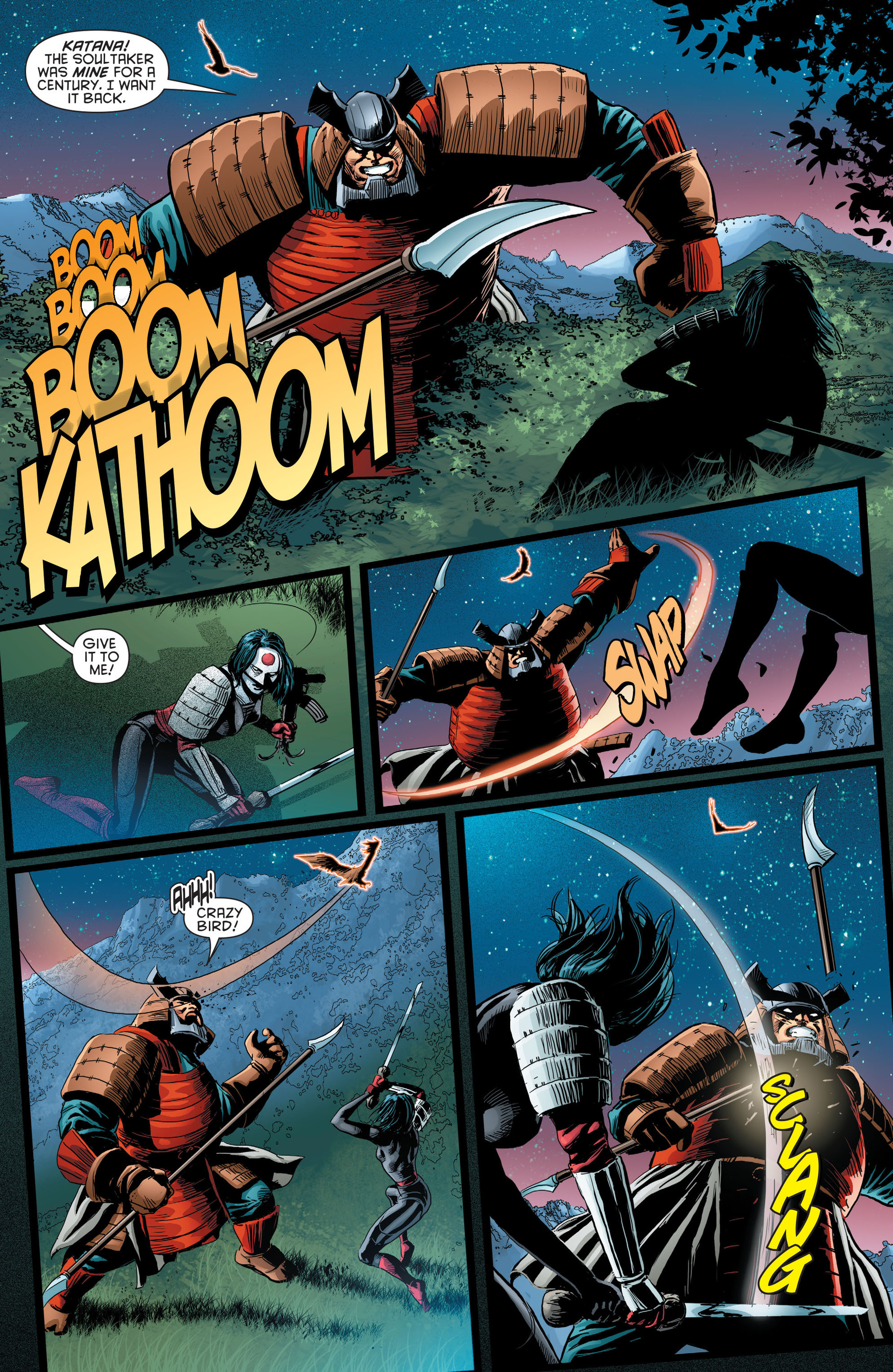 Read online Katana comic -  Issue #10 - 17