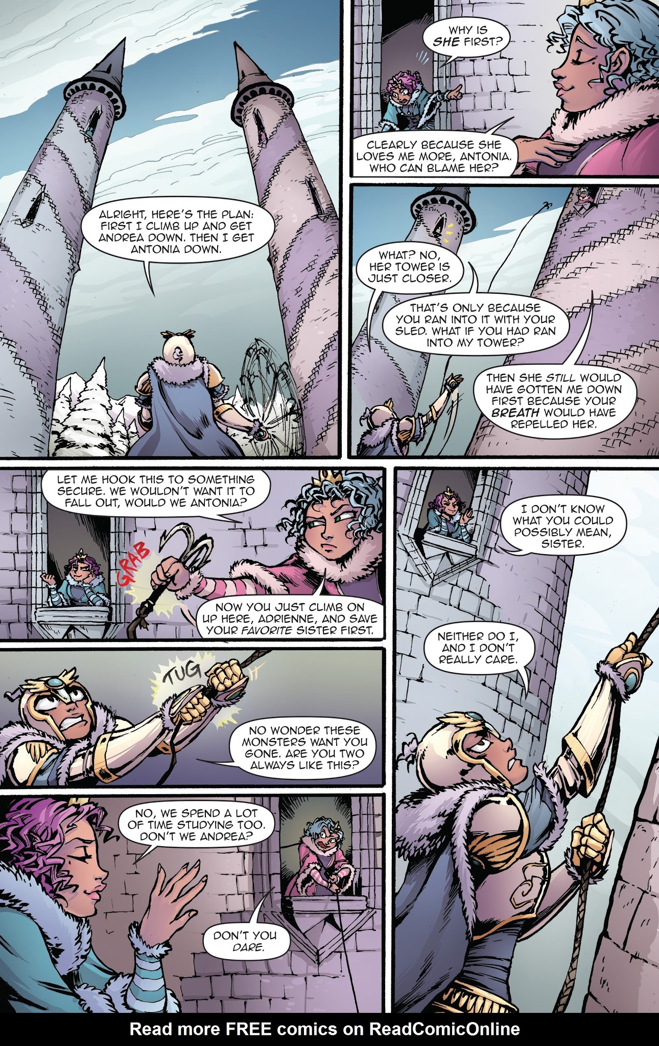 Read online Princeless: Make Yourself (2017) comic -  Issue #2 - 9