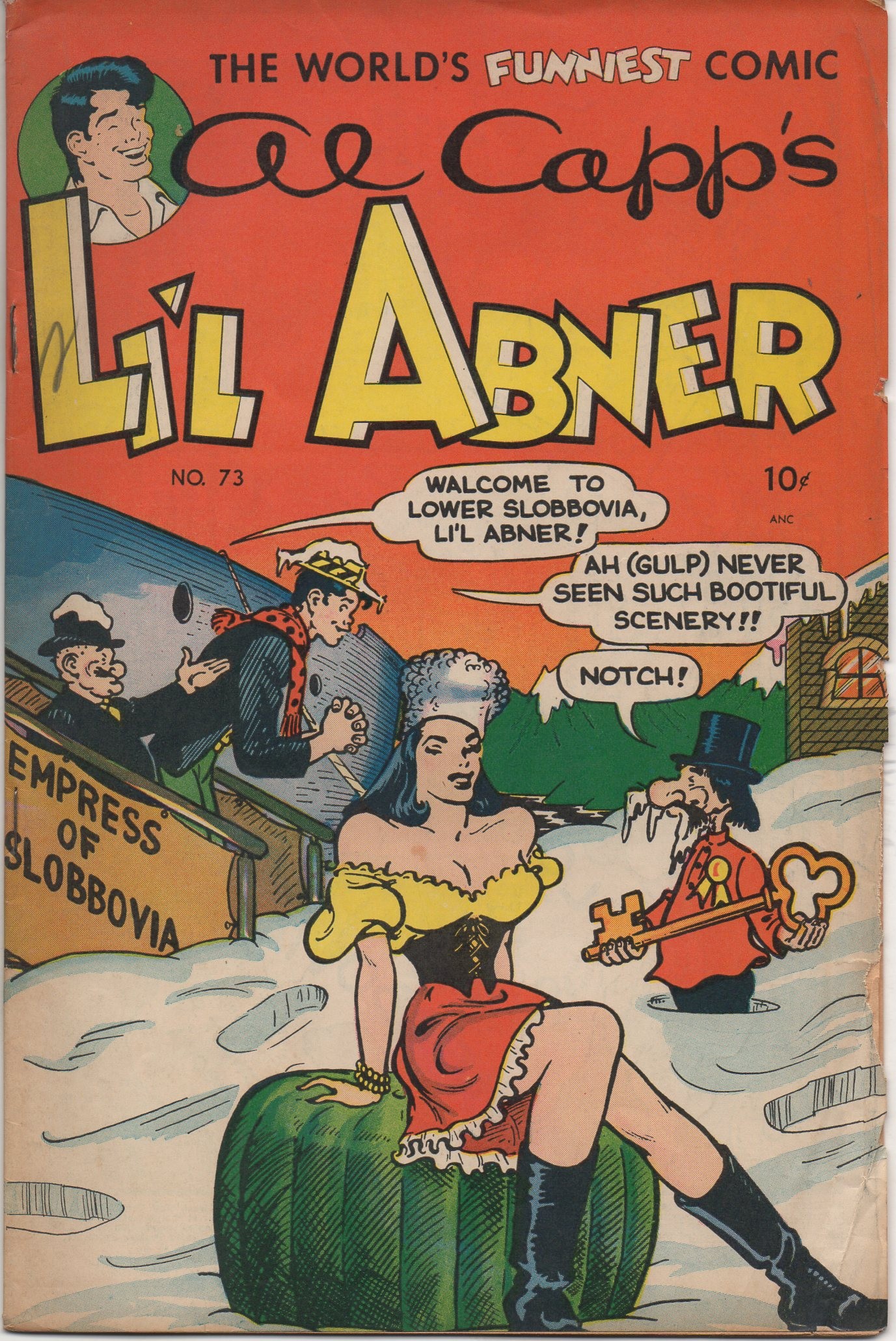Read online Li'l Abner Comics comic -  Issue #73 - 1