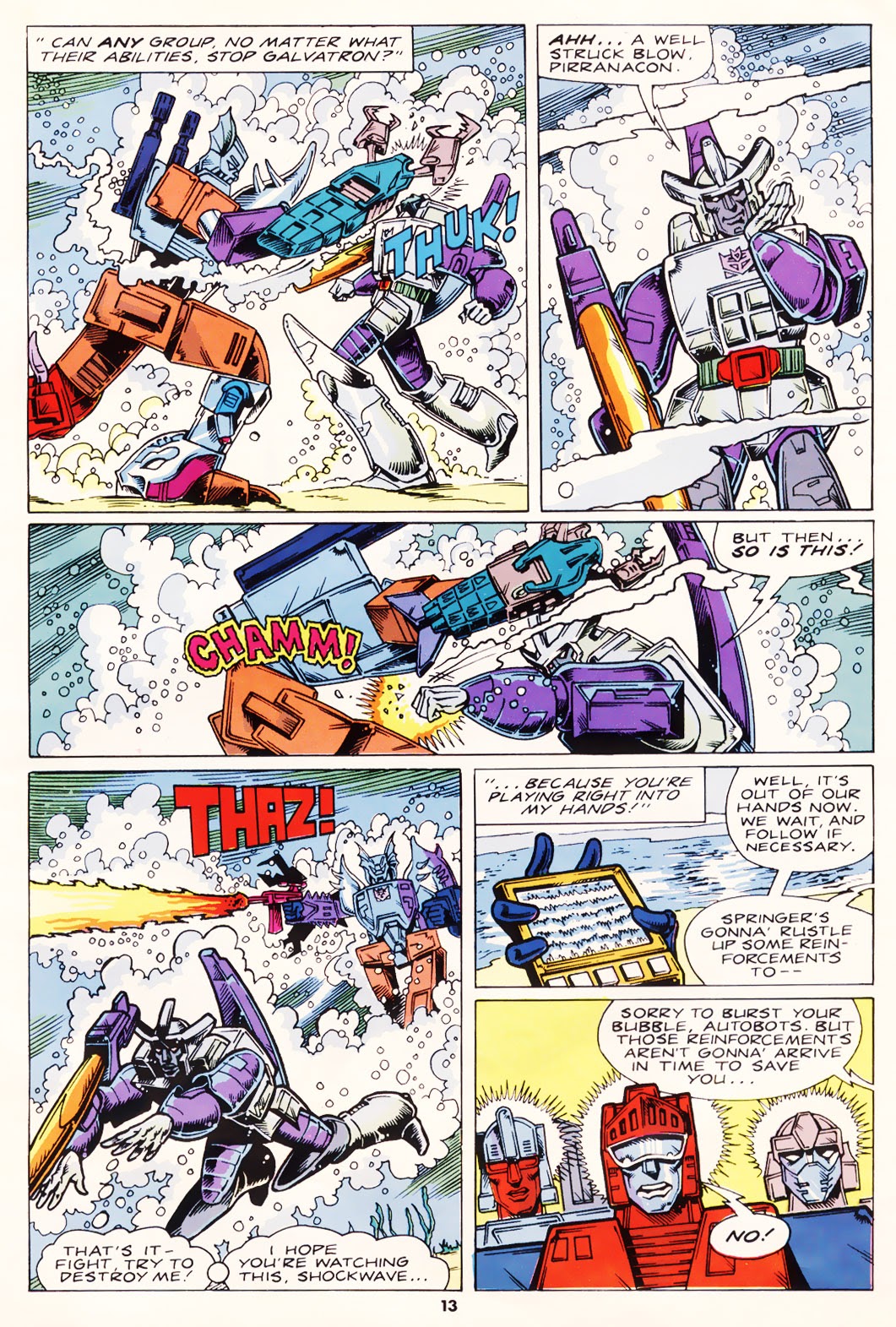 Read online The Transformers (UK) comic -  Issue #152 - 12