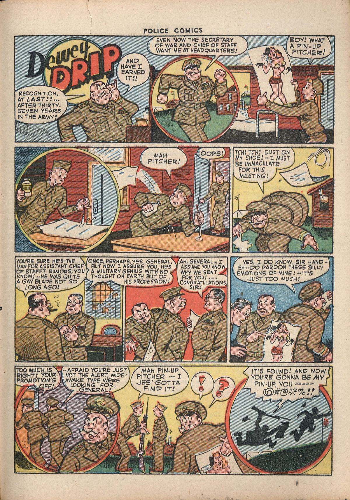 Read online Police Comics comic -  Issue #43 - 39