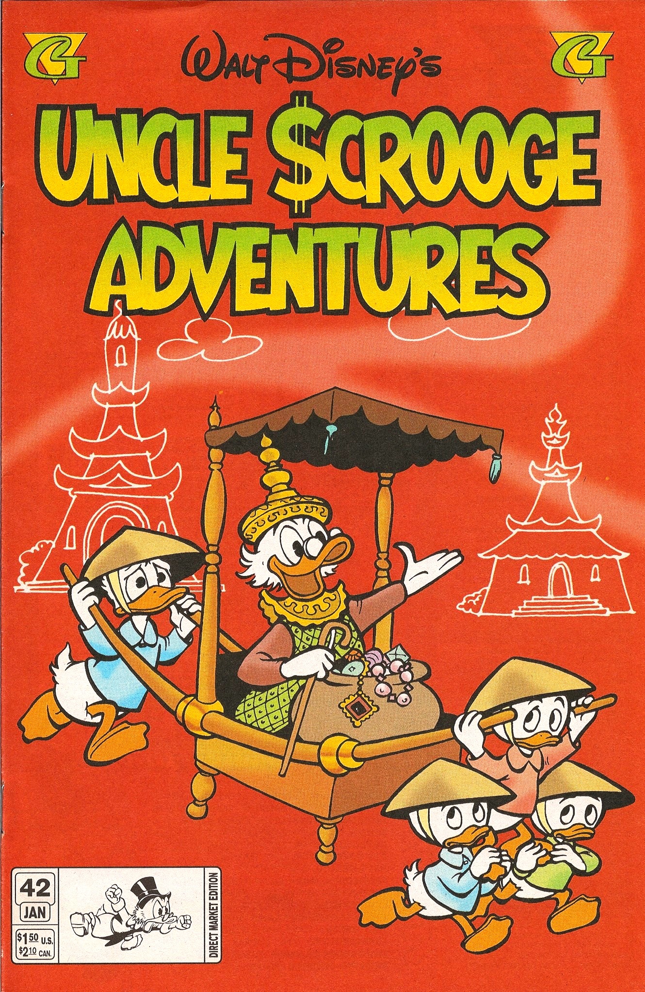 Read online Walt Disney's Uncle Scrooge Adventures comic -  Issue #42 - 1