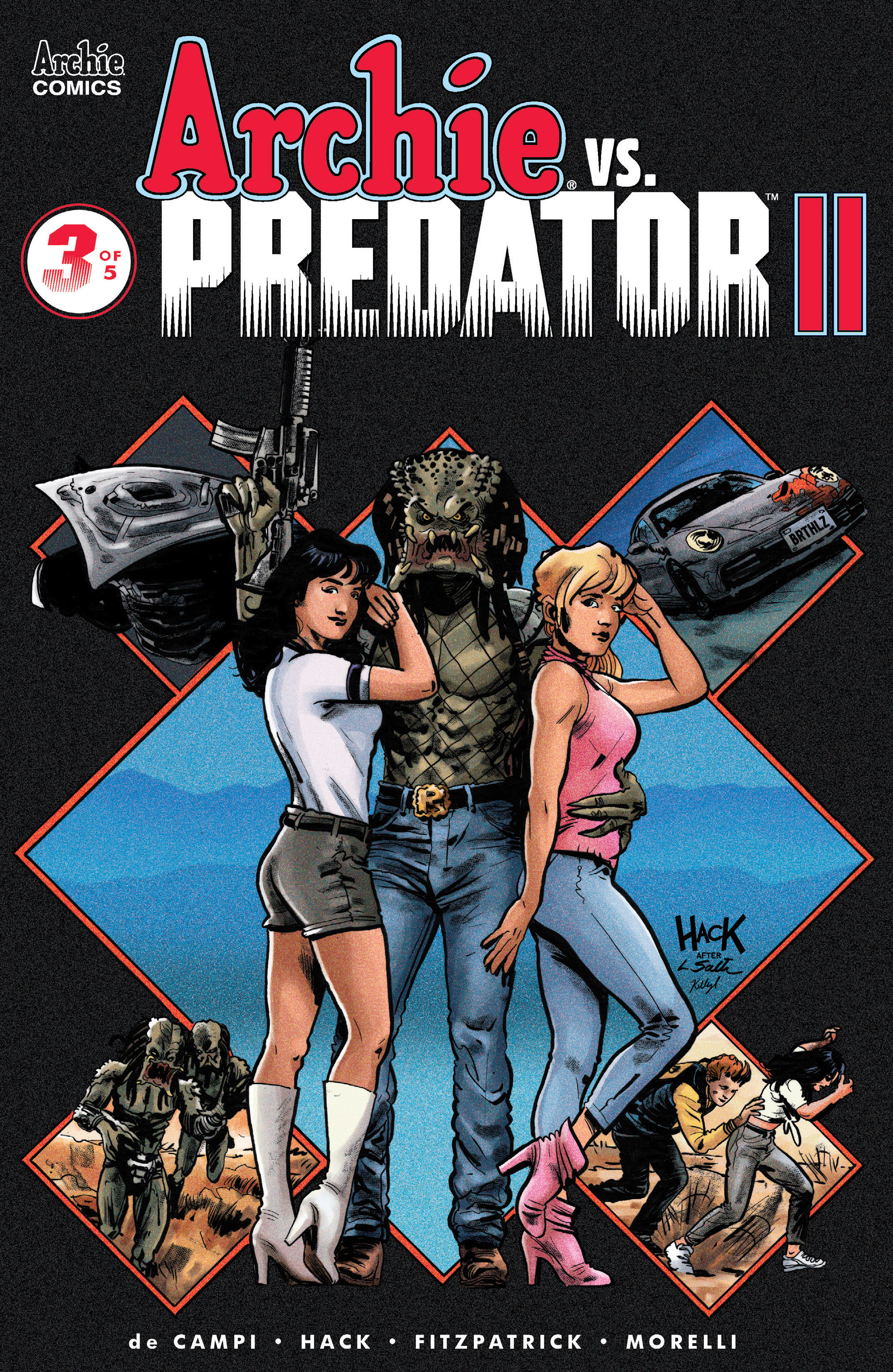 Read online Archie vs. Predator II comic -  Issue #3 - 1