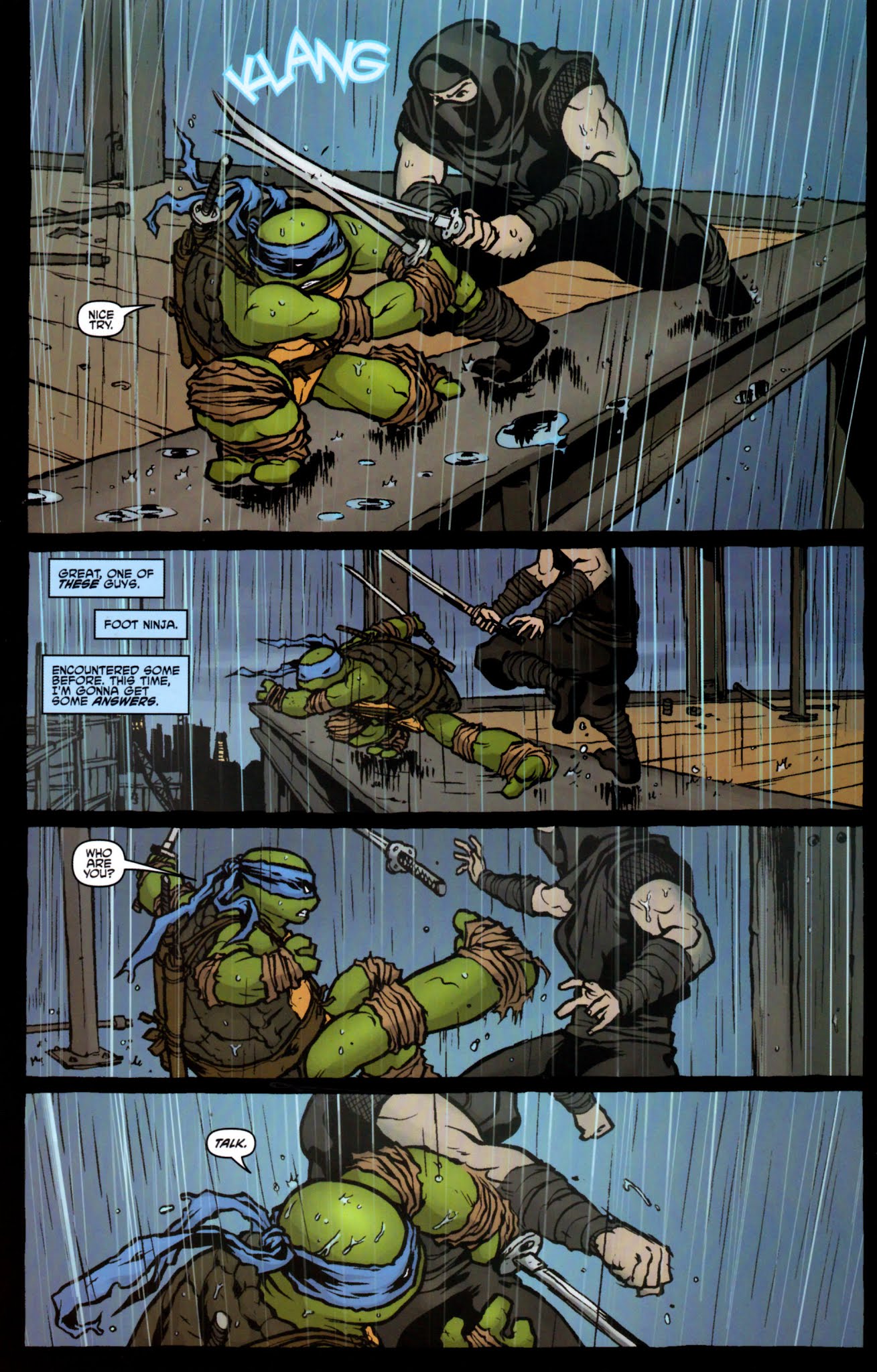 Read online Teenage Mutant Ninja Turtles Microseries: Leonardo comic -  Issue # Full - 6