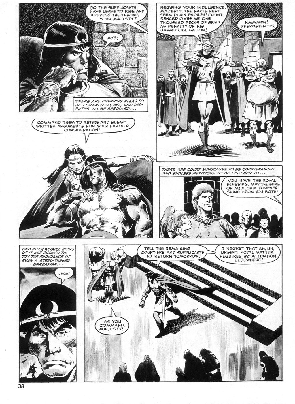 Read online The Savage Sword Of Conan comic -  Issue #93 - 38