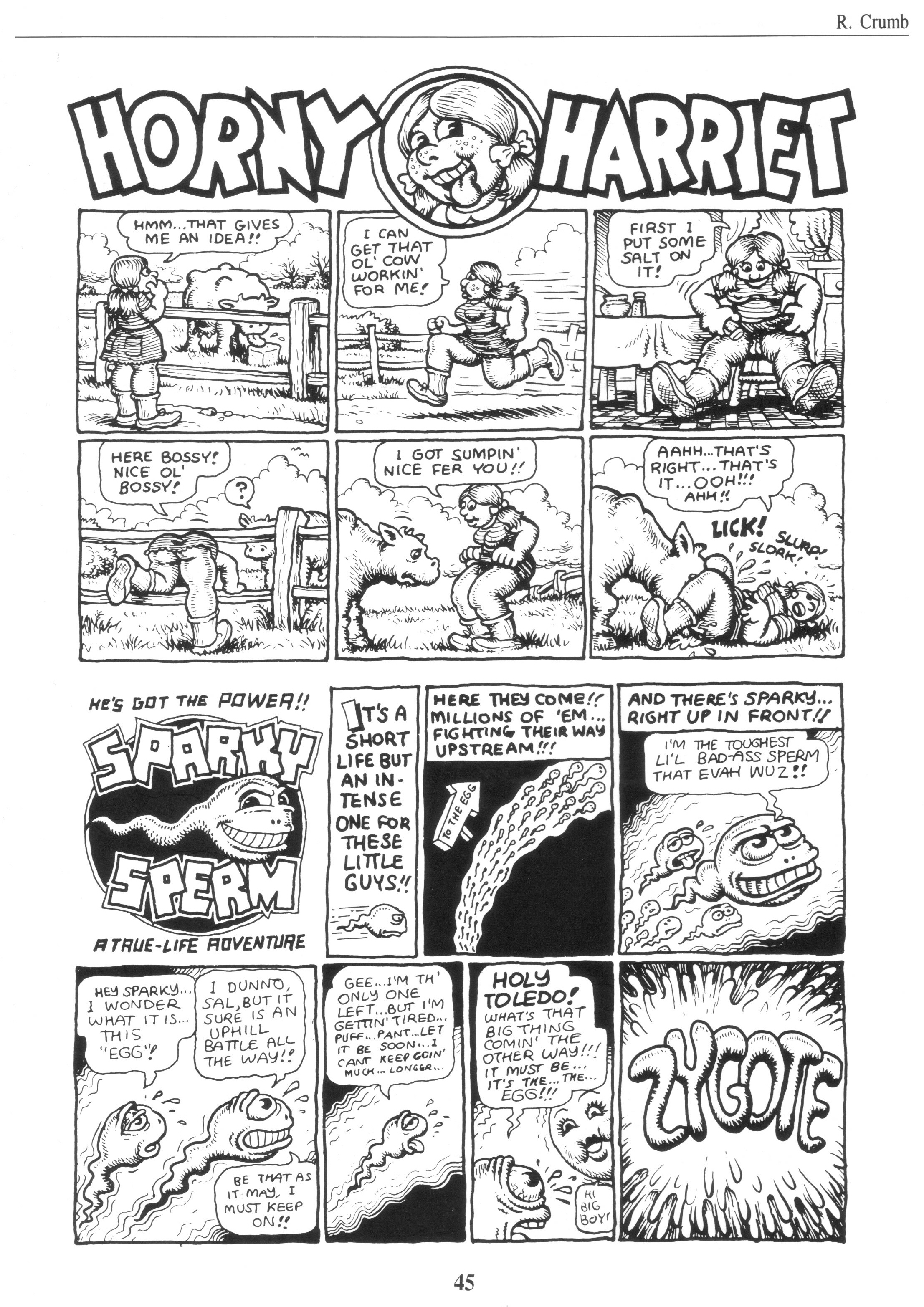 Read online The Complete Crumb Comics comic -  Issue # TPB 6 - 55