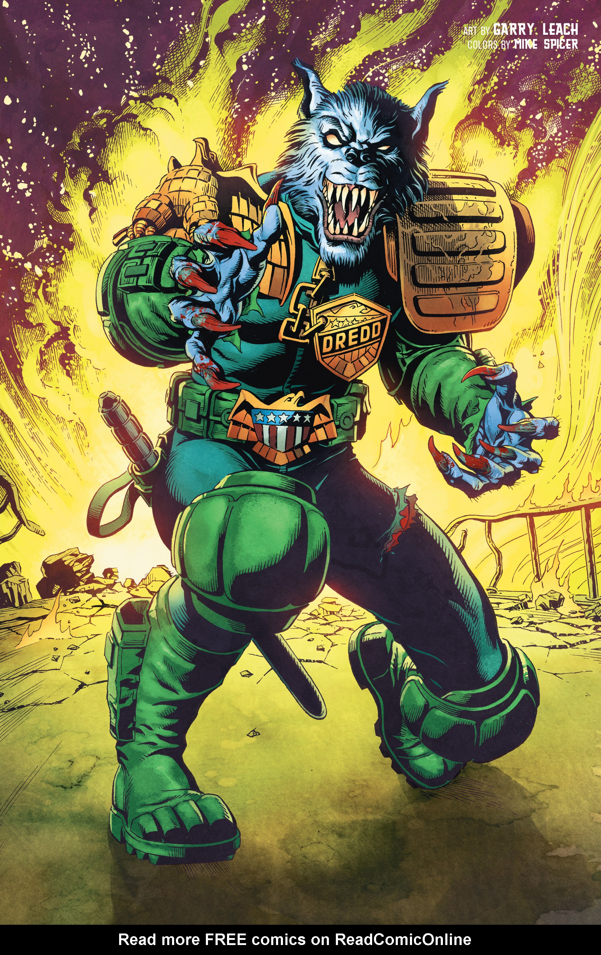 Read online Judge Dredd: Cry of the Werewolf comic -  Issue # Full - 41