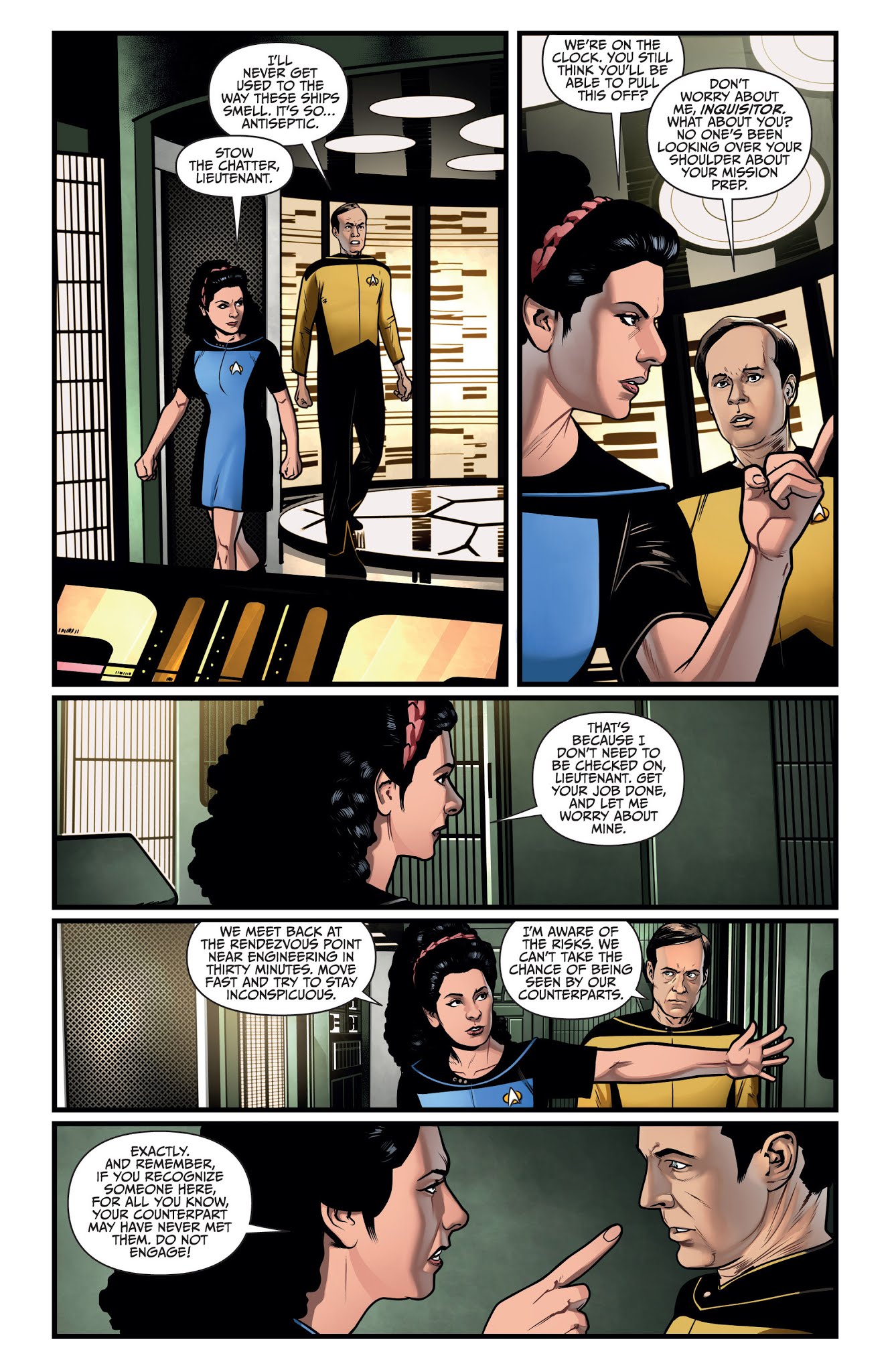 Read online Star Trek: The Next Generation: Through the Mirror comic -  Issue #3 - 11