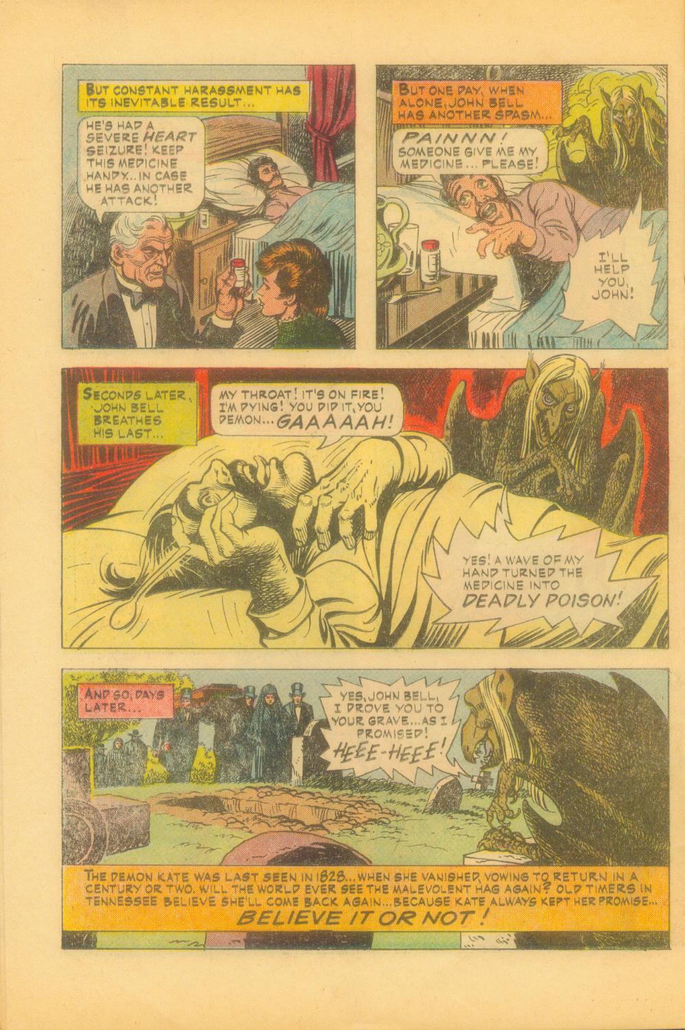 Read online Ripley's Believe it or Not! (1965) comic -  Issue #25 - 26