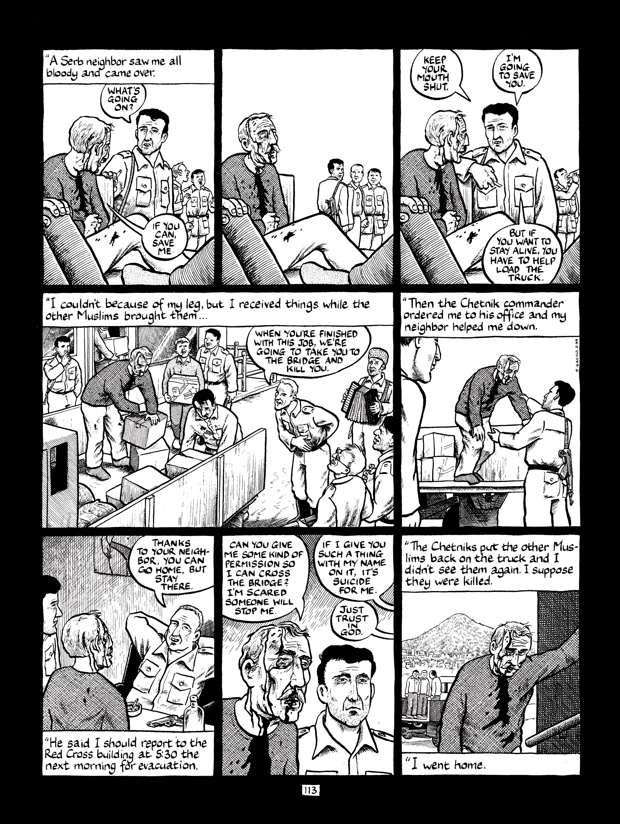 Read online Safe Area Goražde comic -  Issue # TPB (Part 2) - 54