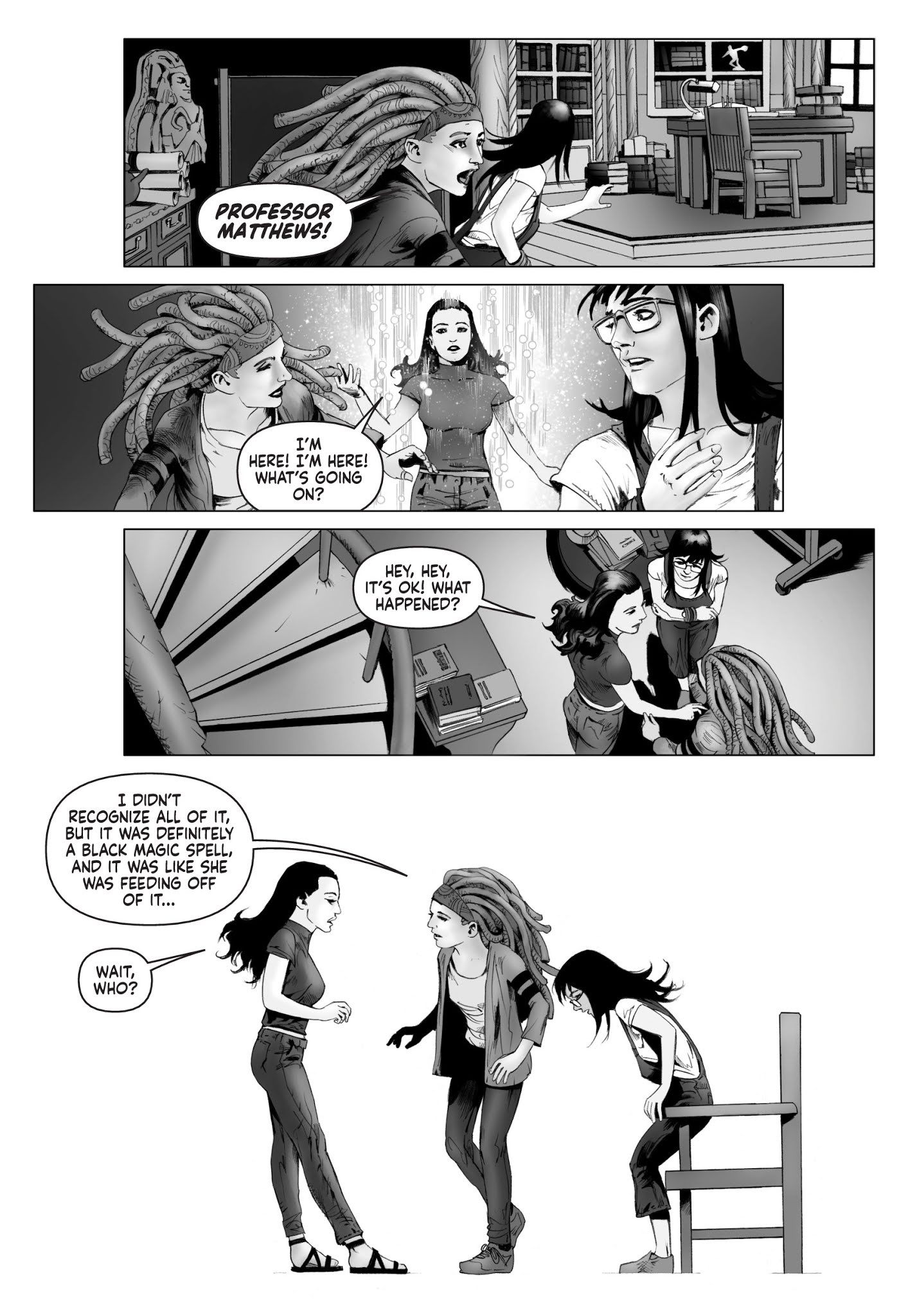 Read online Charmed: Magic School comic -  Issue # TPB - 78