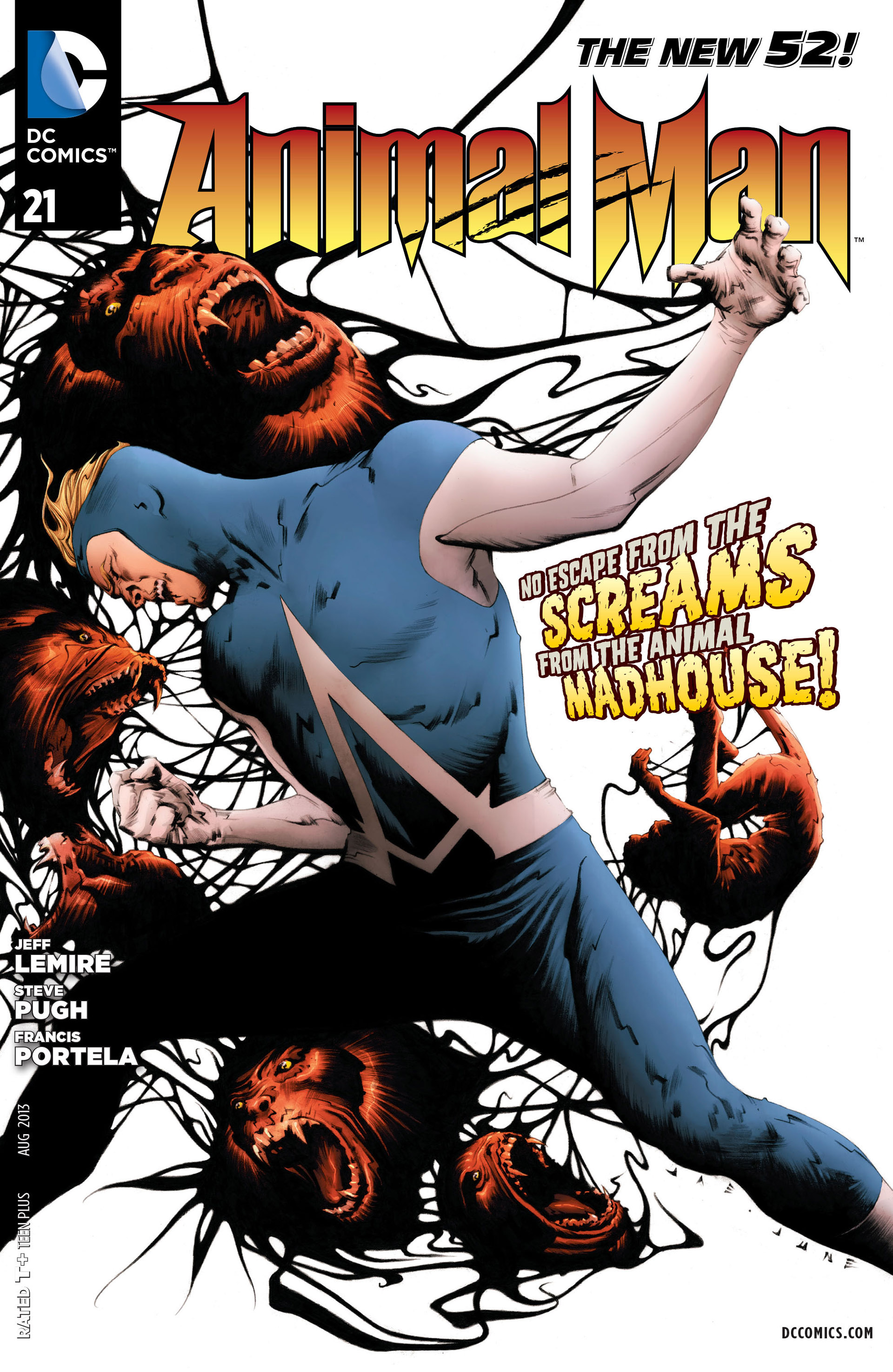 Read online Animal Man (2011) comic -  Issue #21 - 1