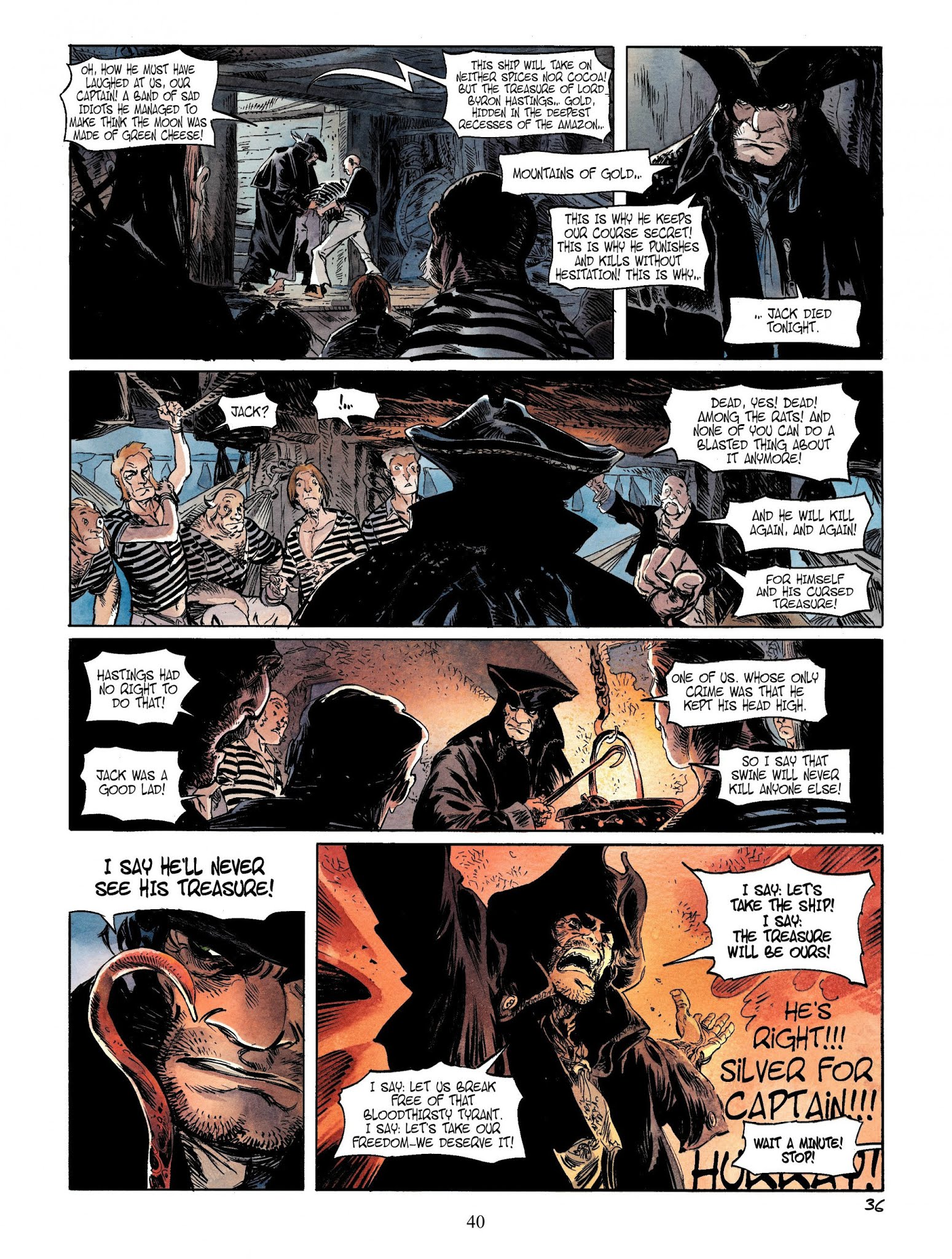Read online Long John Silver comic -  Issue #2 - 39