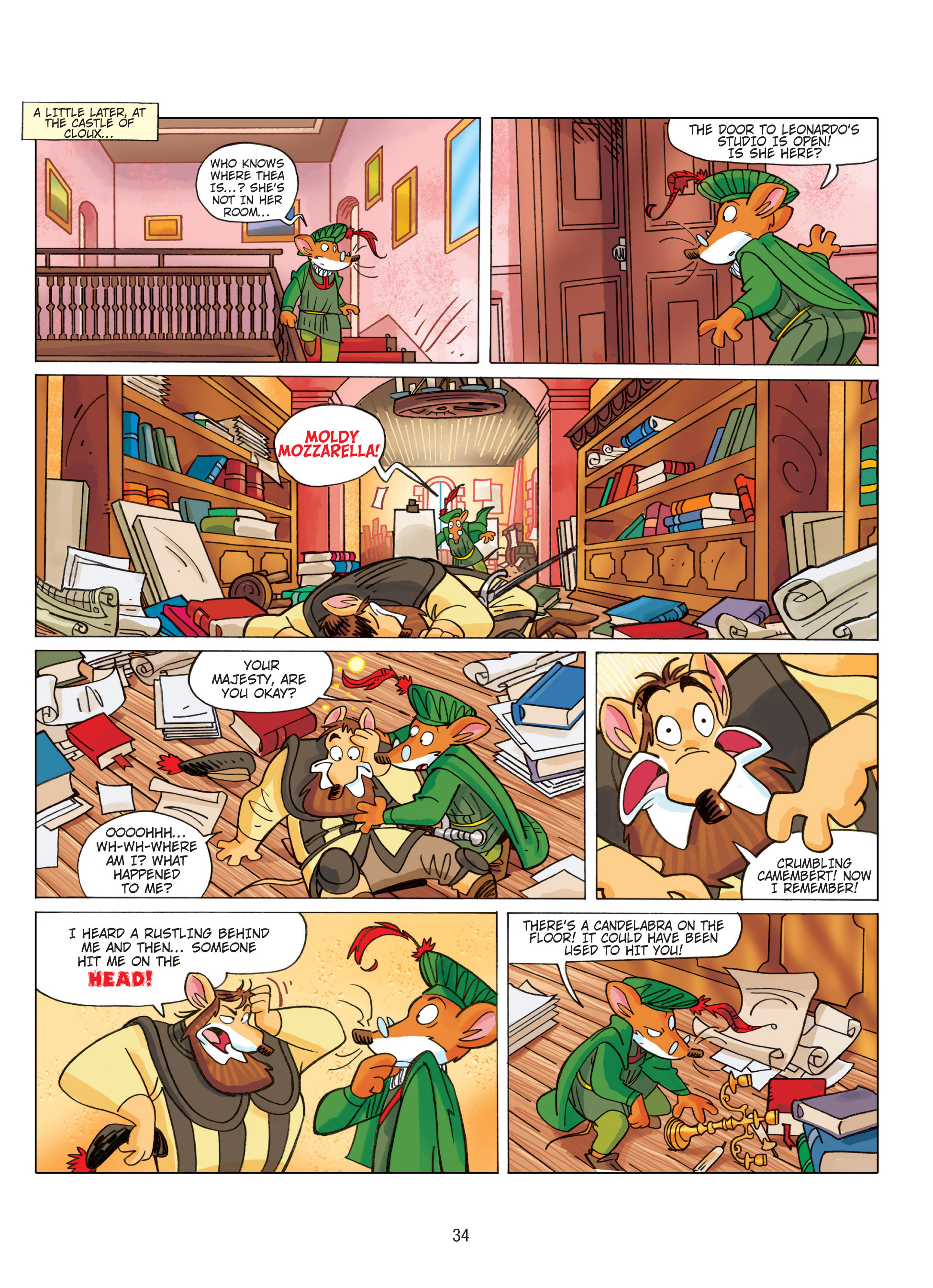 Read online Geronimo Stilton comic -  Issue # TPB 6 - 34