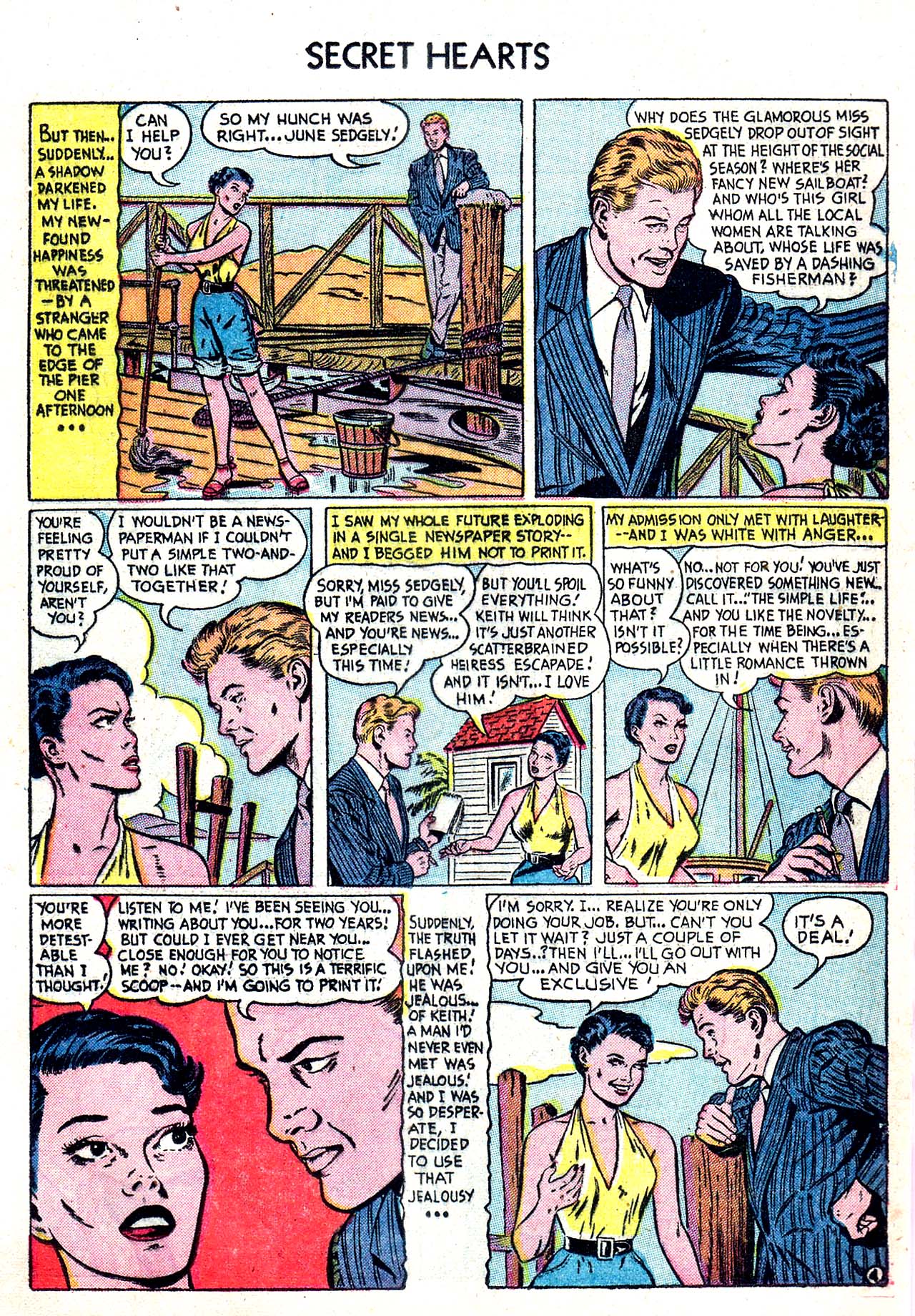 Read online Secret Hearts comic -  Issue #20 - 13