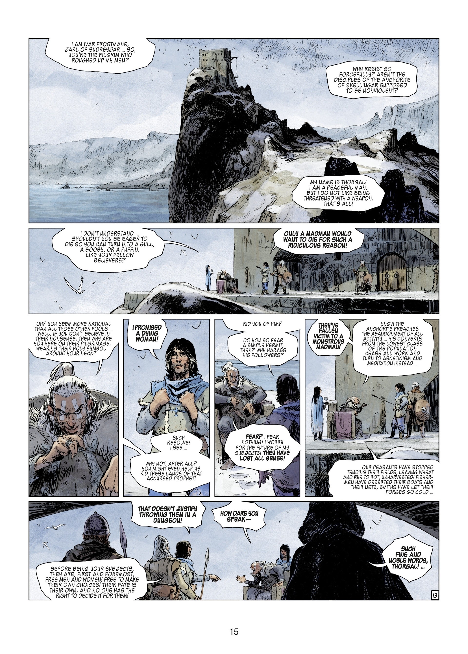 Read online Thorgal comic -  Issue #29 - 17