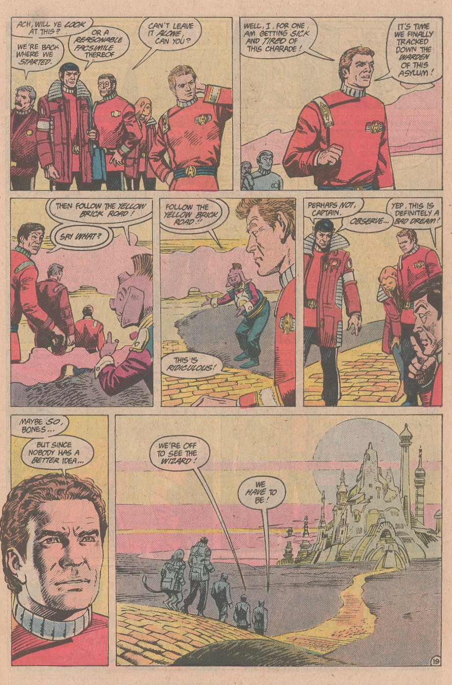 Read online Star Trek (1984) comic -  Issue #39 - 20