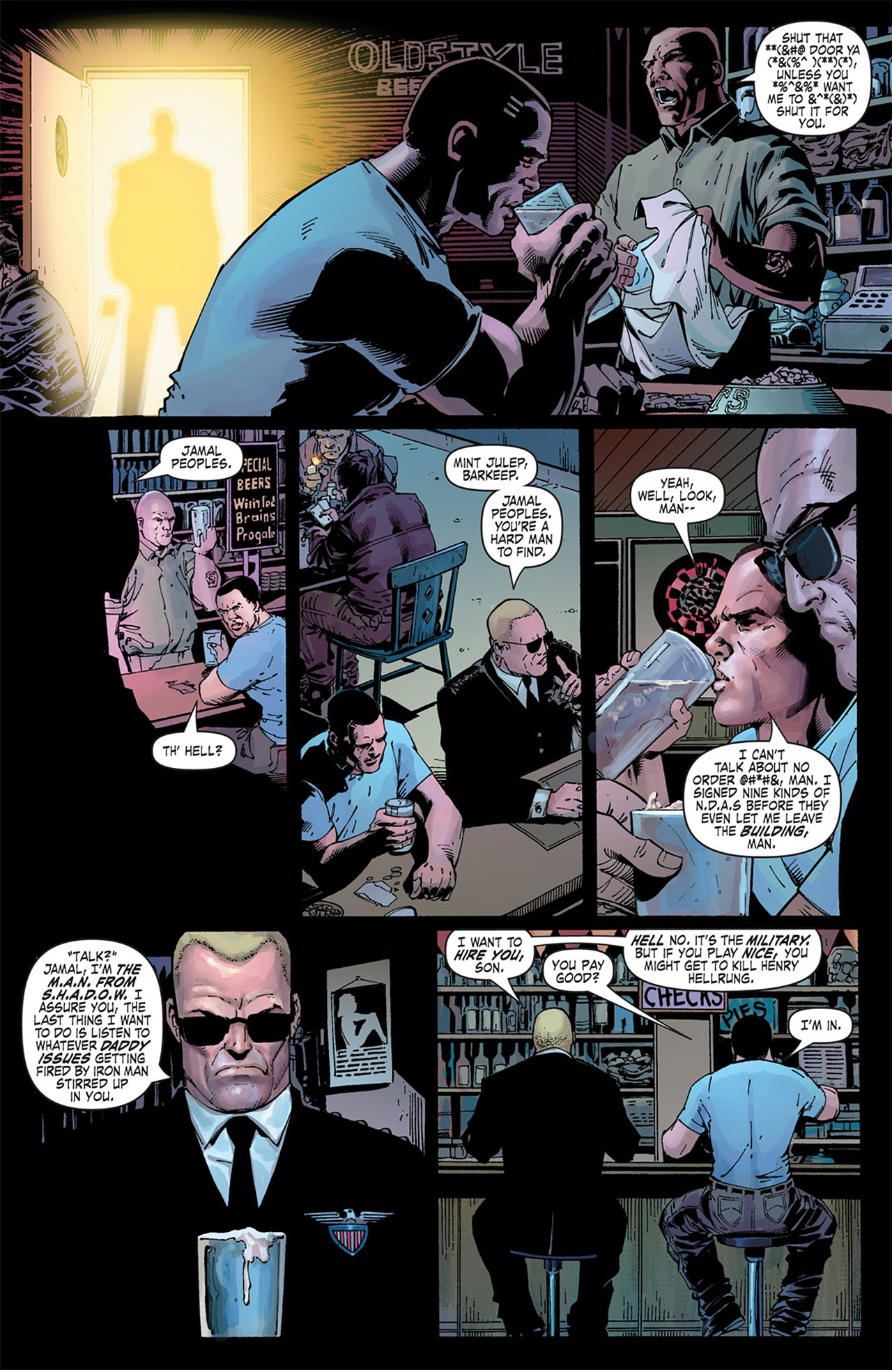 Read online The Order (2007) comic -  Issue #4 - 15