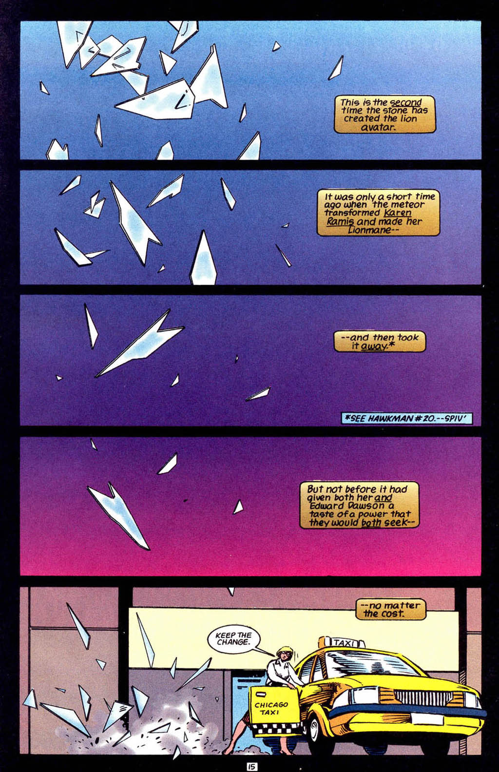 Hawkman (1993) Issue #25 #28 - English 16