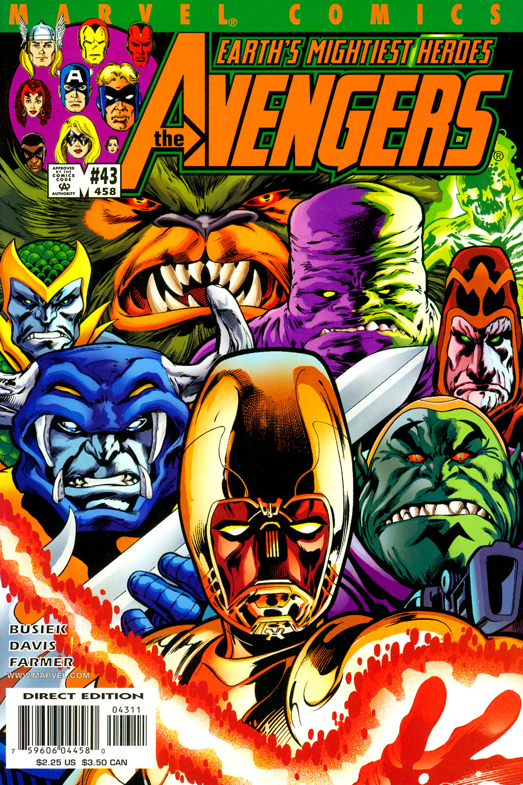 Read online The Avengers (1963) comic -  Issue #458 - 1