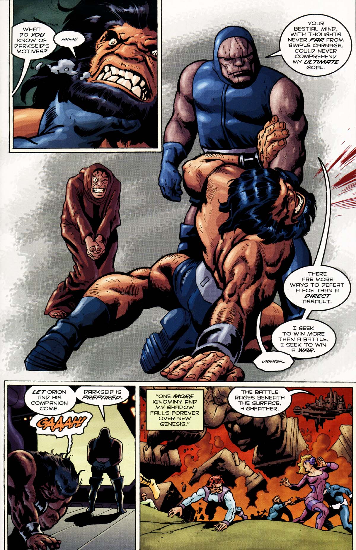 Read online Superman/Aliens 2: God War comic -  Issue #4 - 11