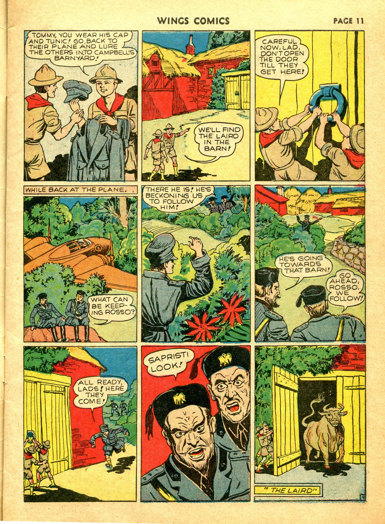 Read online Wings Comics comic -  Issue #7 - 13