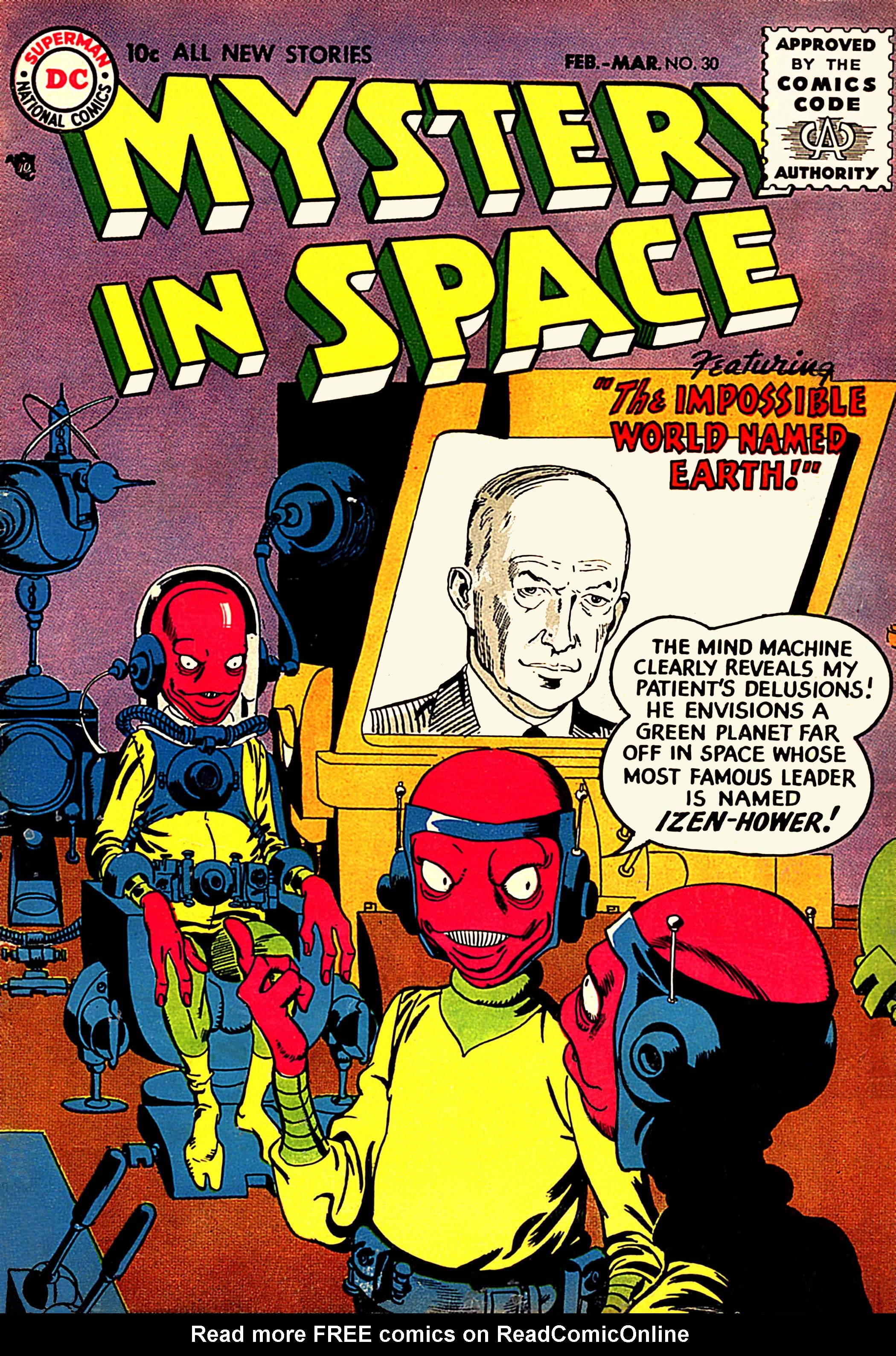 Read online Mystery in Space (1951) comic -  Issue #30 - 1