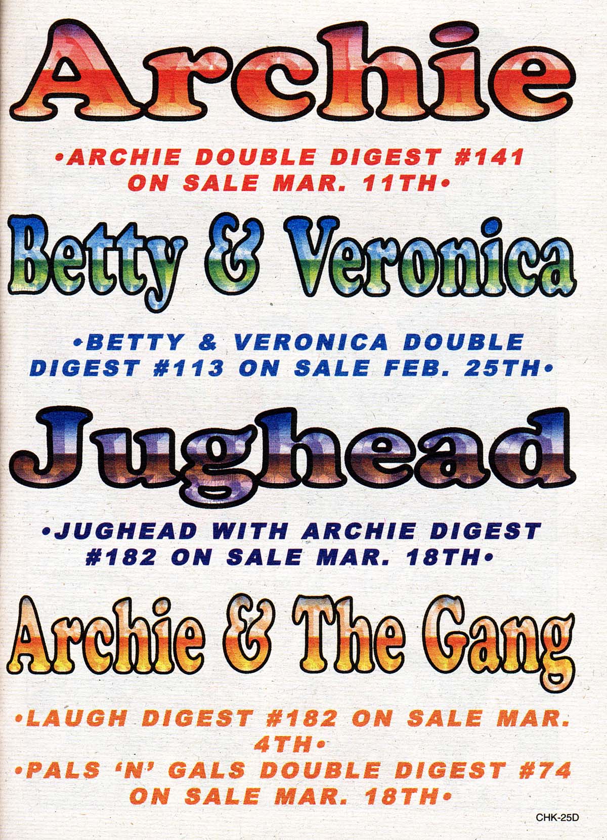 Read online Laugh Comics Digest comic -  Issue #182 - 50