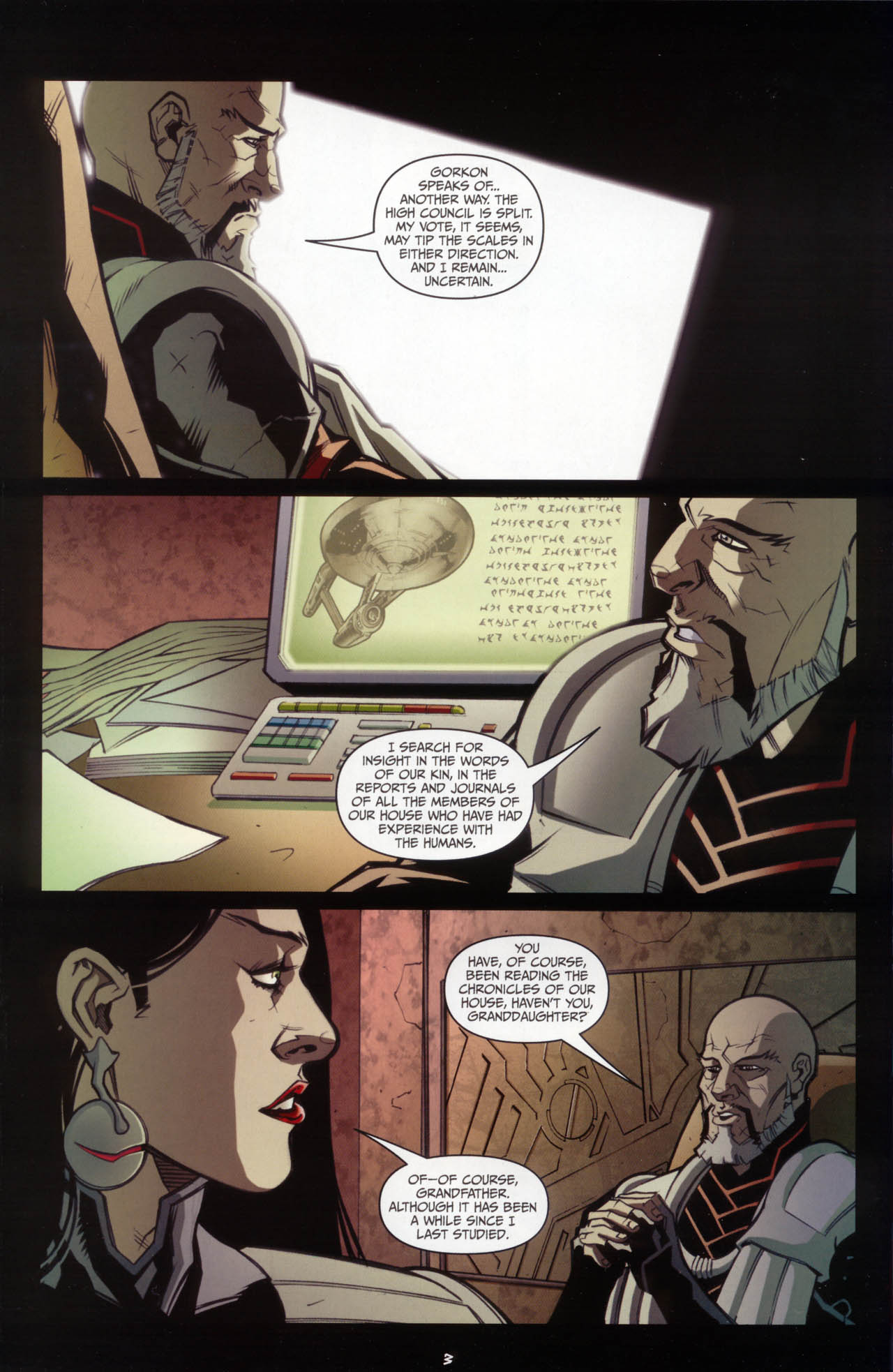 Read online Star Trek: Klingons: Blood Will Tell comic -  Issue #1 - 5
