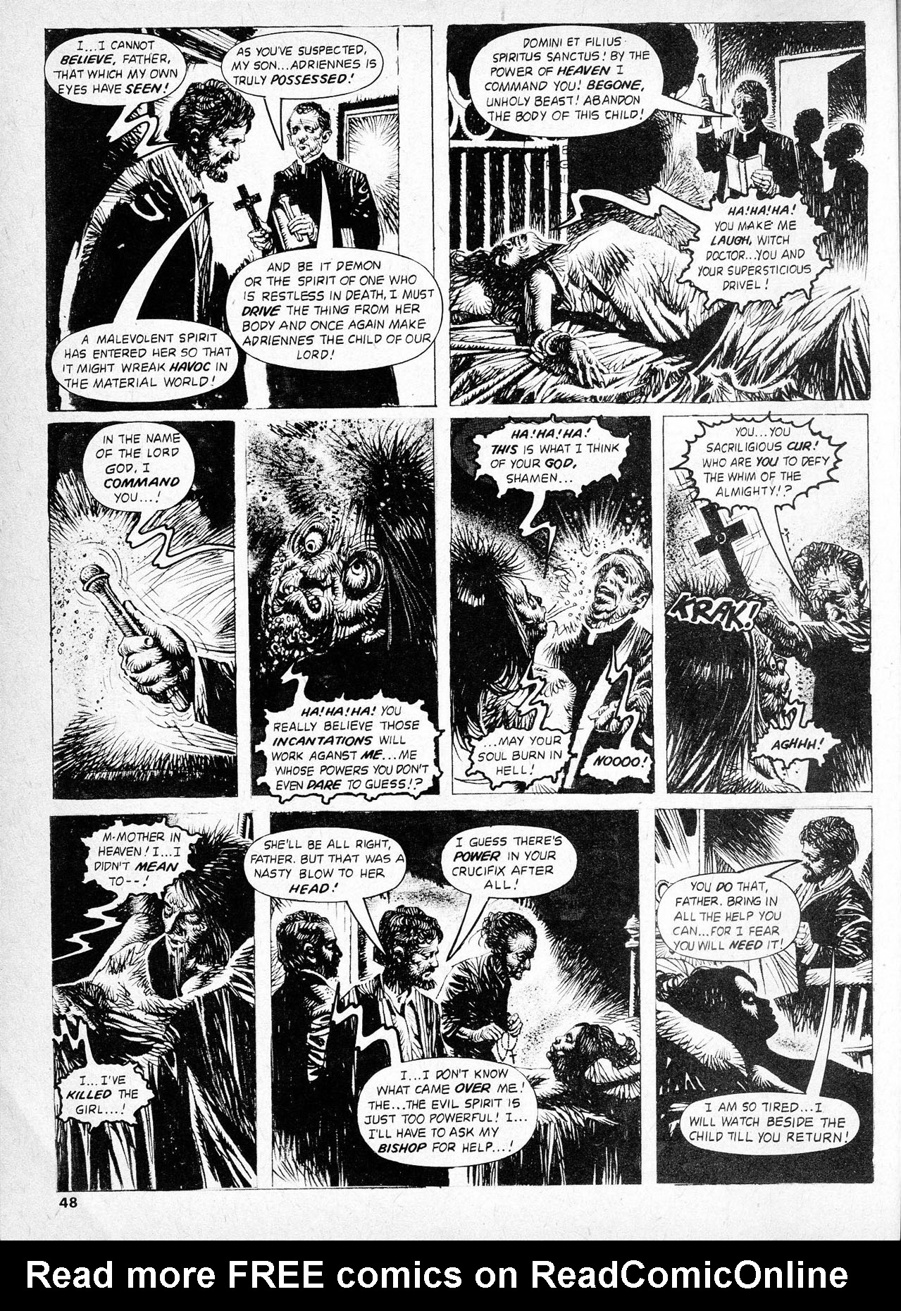 Read online Vampirella (1969) comic -  Issue #70 - 48