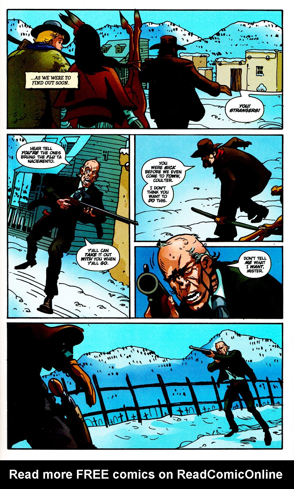 Read online Desperadoes: Epidemic! comic -  Issue # Full - 18