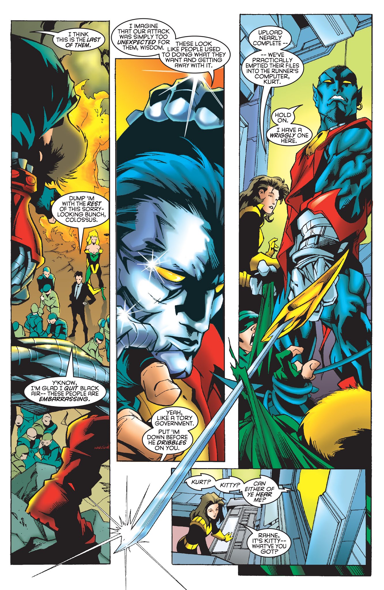 Read online Excalibur Visionaries: Warren Ellis comic -  Issue # TPB 3 (Part 1) - 57