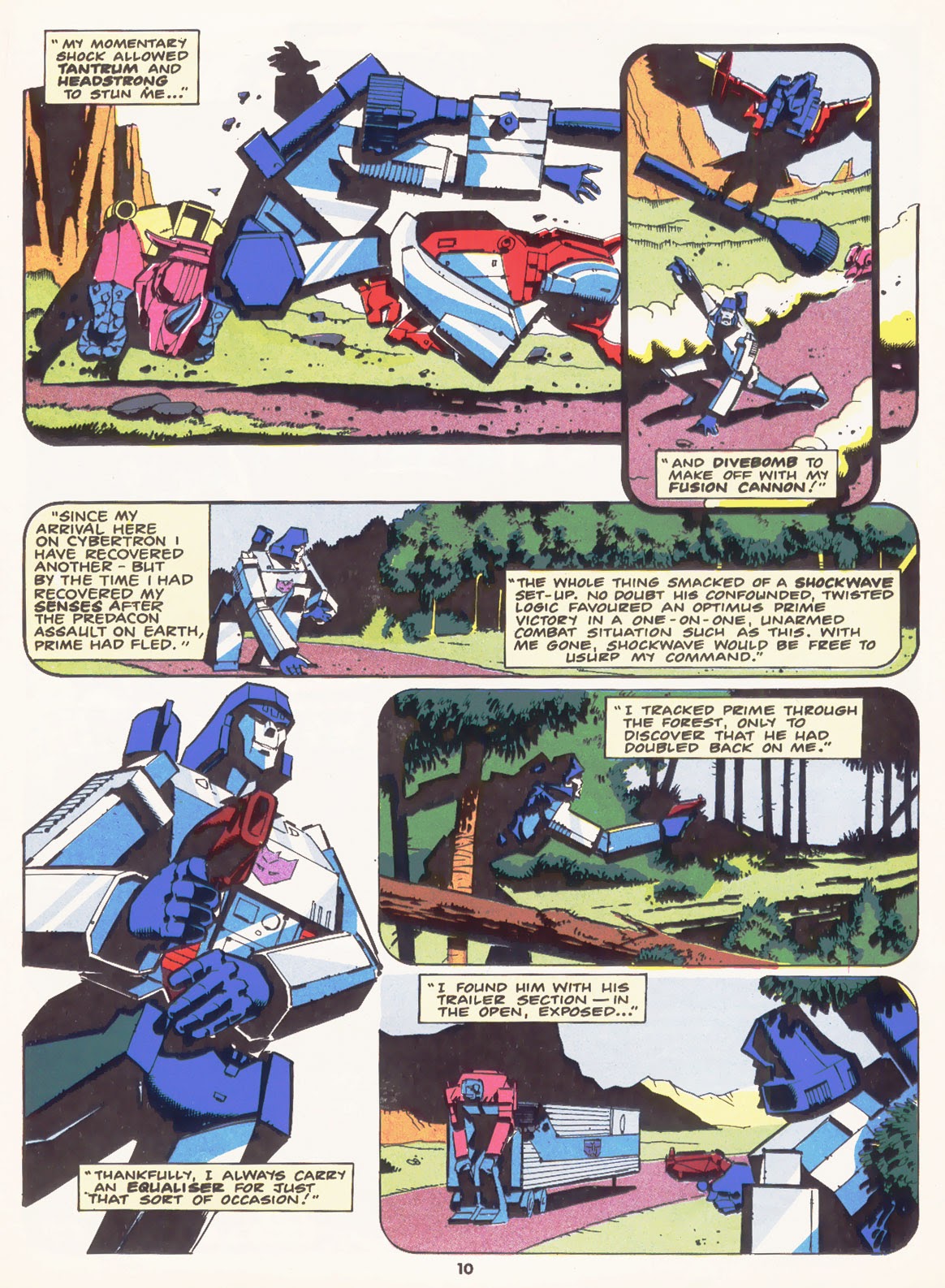 Read online The Transformers (UK) comic -  Issue #98 - 9