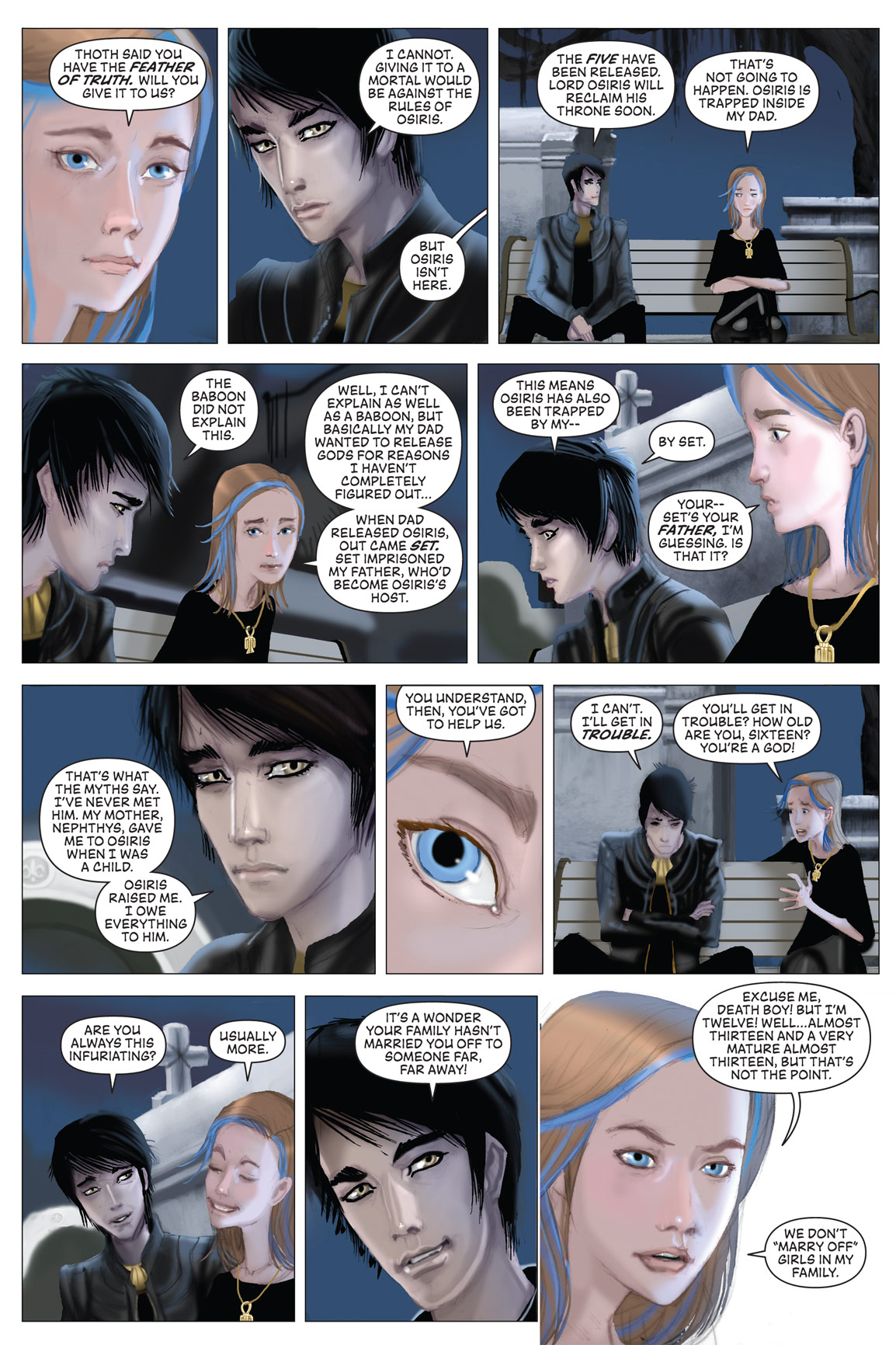 Read online The Kane Chronicles comic -  Issue # TPB 1 - 123