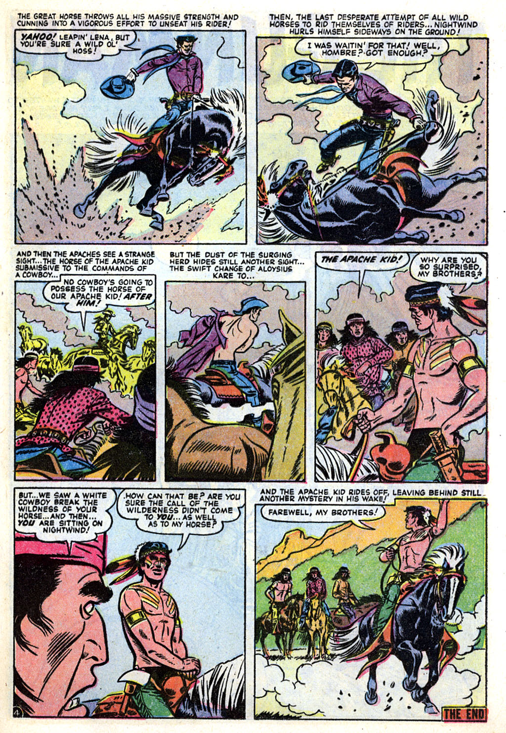 Read online Apache Kid comic -  Issue #19 - 20