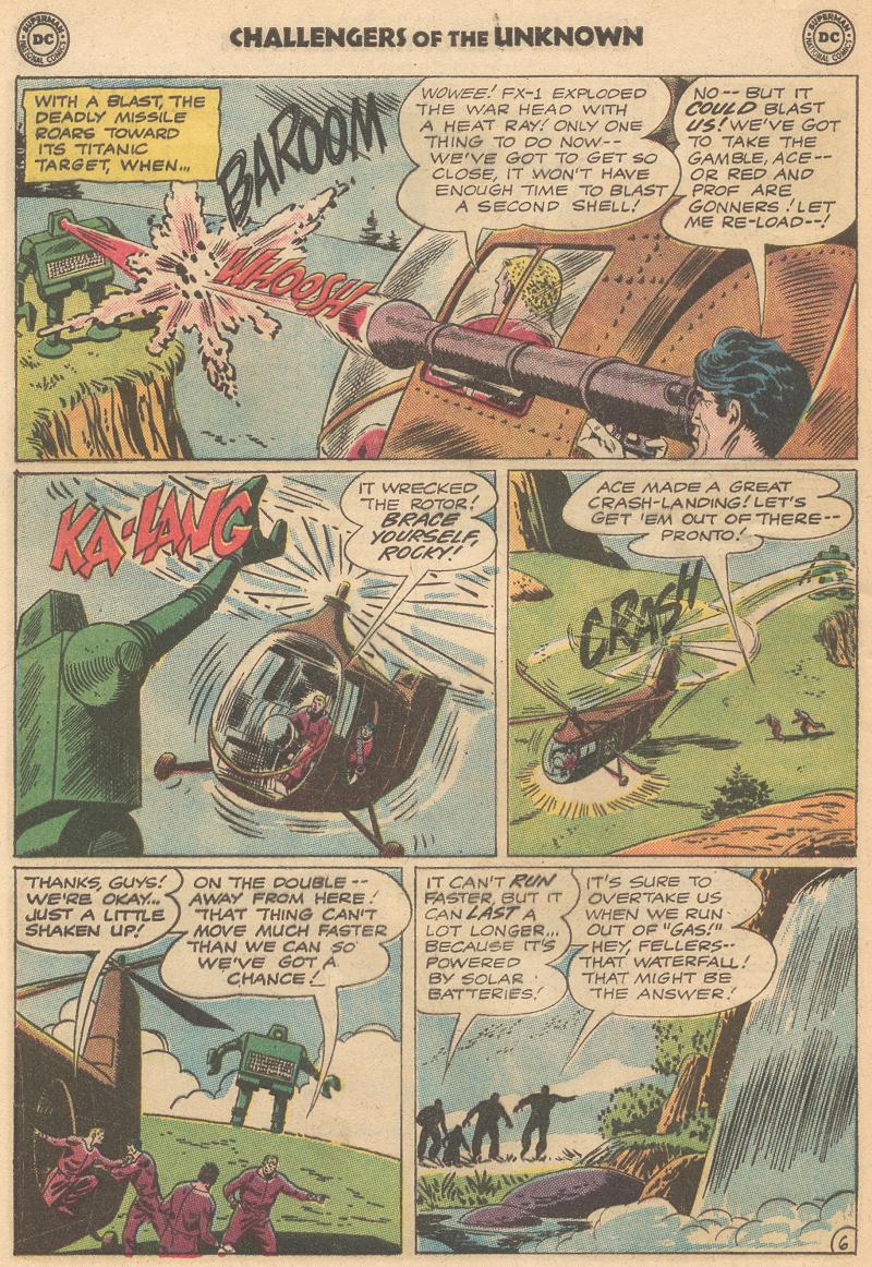 Read online Challengers of the Unknown (1958) comic -  Issue #28 - 8