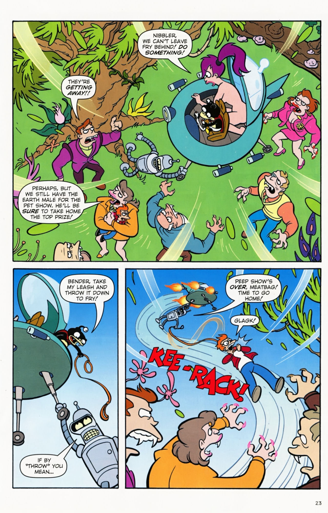 Read online Futurama Comics comic -  Issue #54 - 20