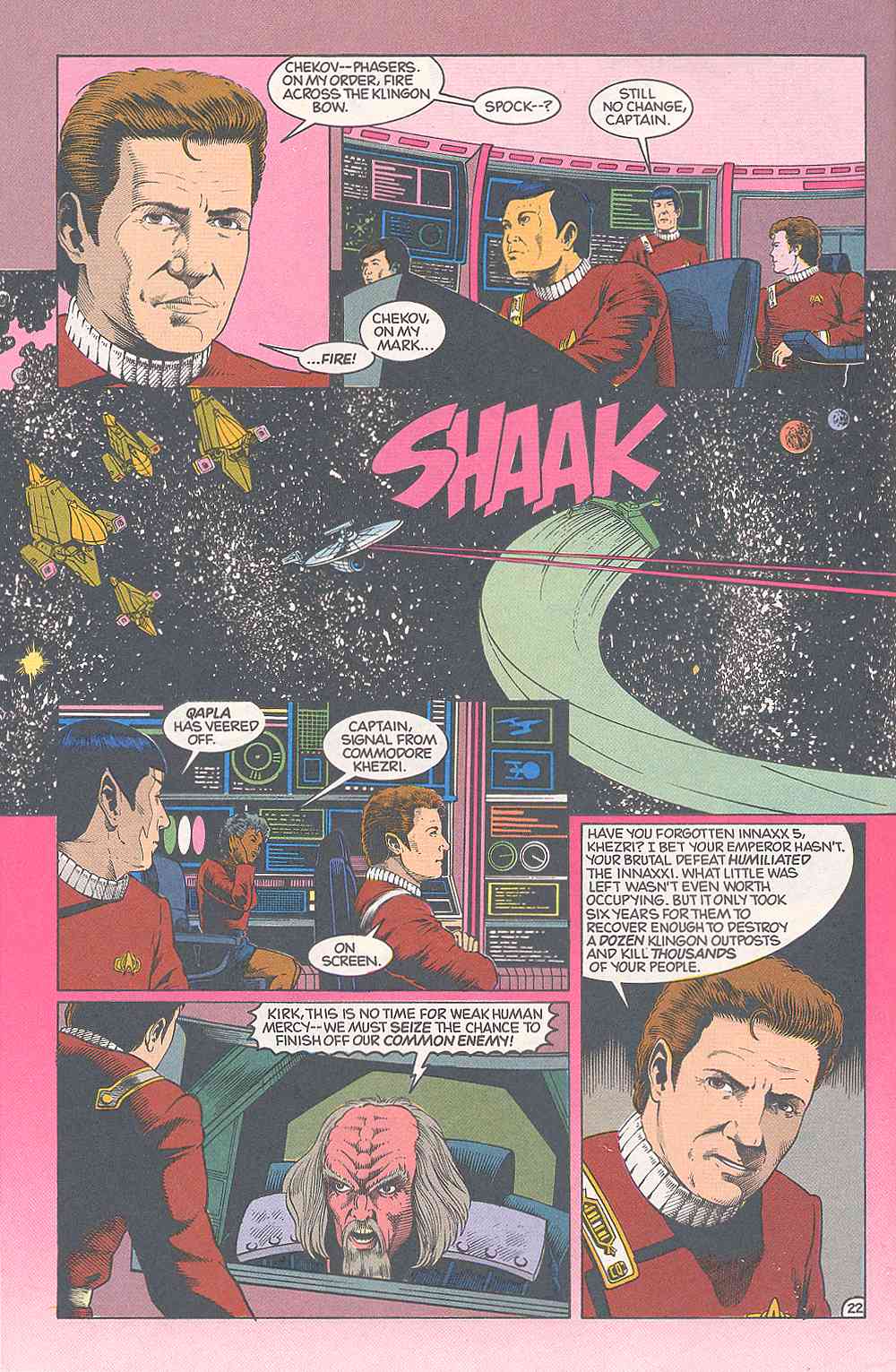 Read online Star Trek (1989) comic -  Issue #18 - 16